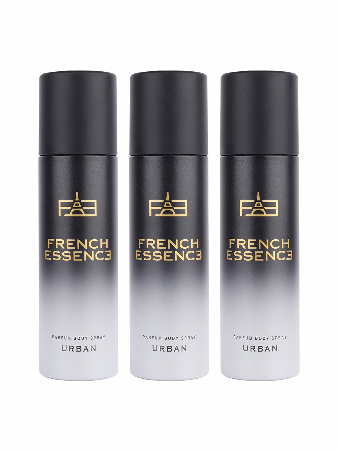 FRENCH ESSENCE Men Set Of 3 Urban Long Lasting No Gas Deodorants - 120 ml Each-image-16