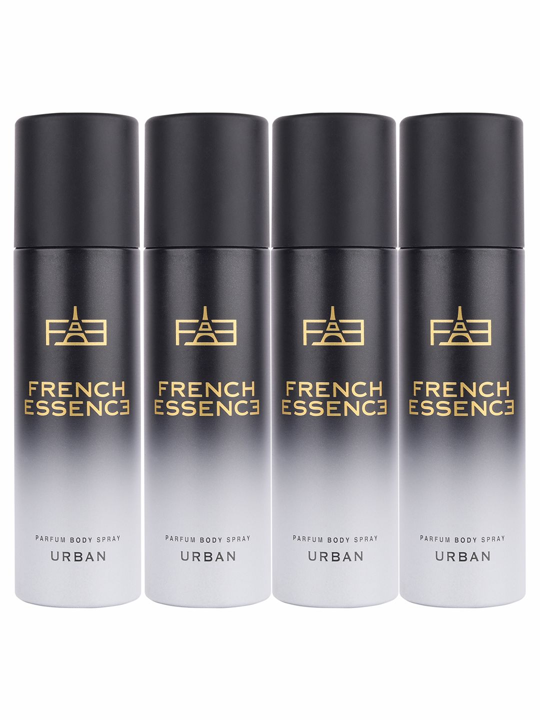 FRENCH ESSENCE Men Set Of 4 Urban Long Lasting No Gas Deodorants - 120ml Each-image-17