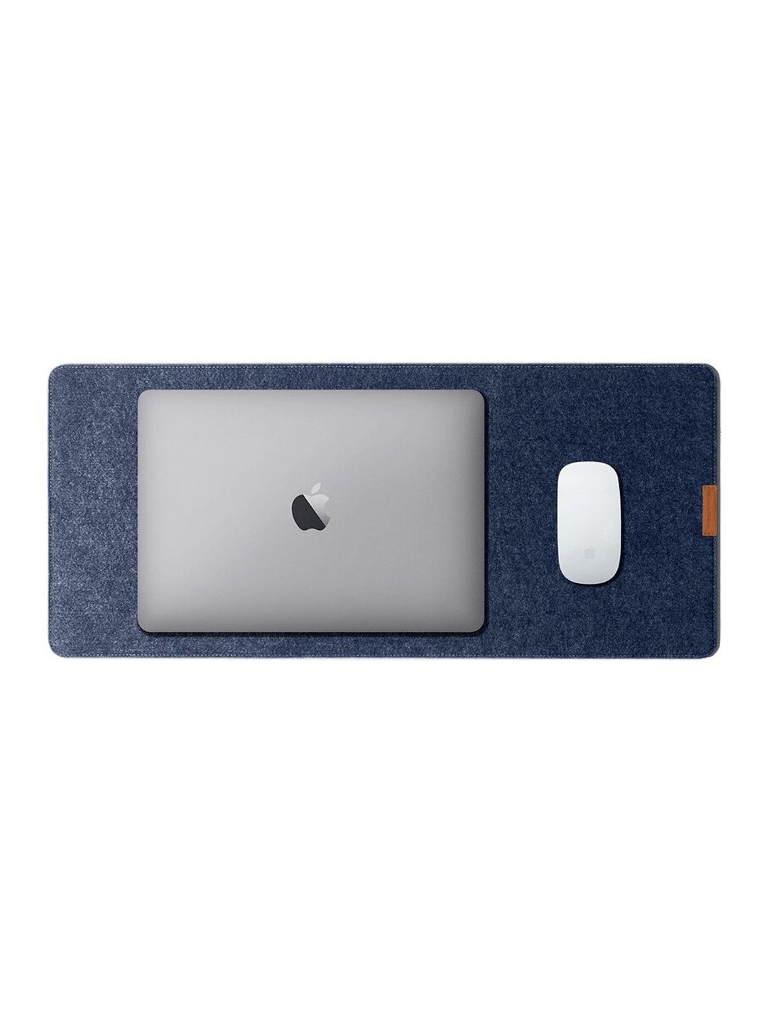 DailyObjects Blue & Brown Mini Desk Mat Organiser-image-48
