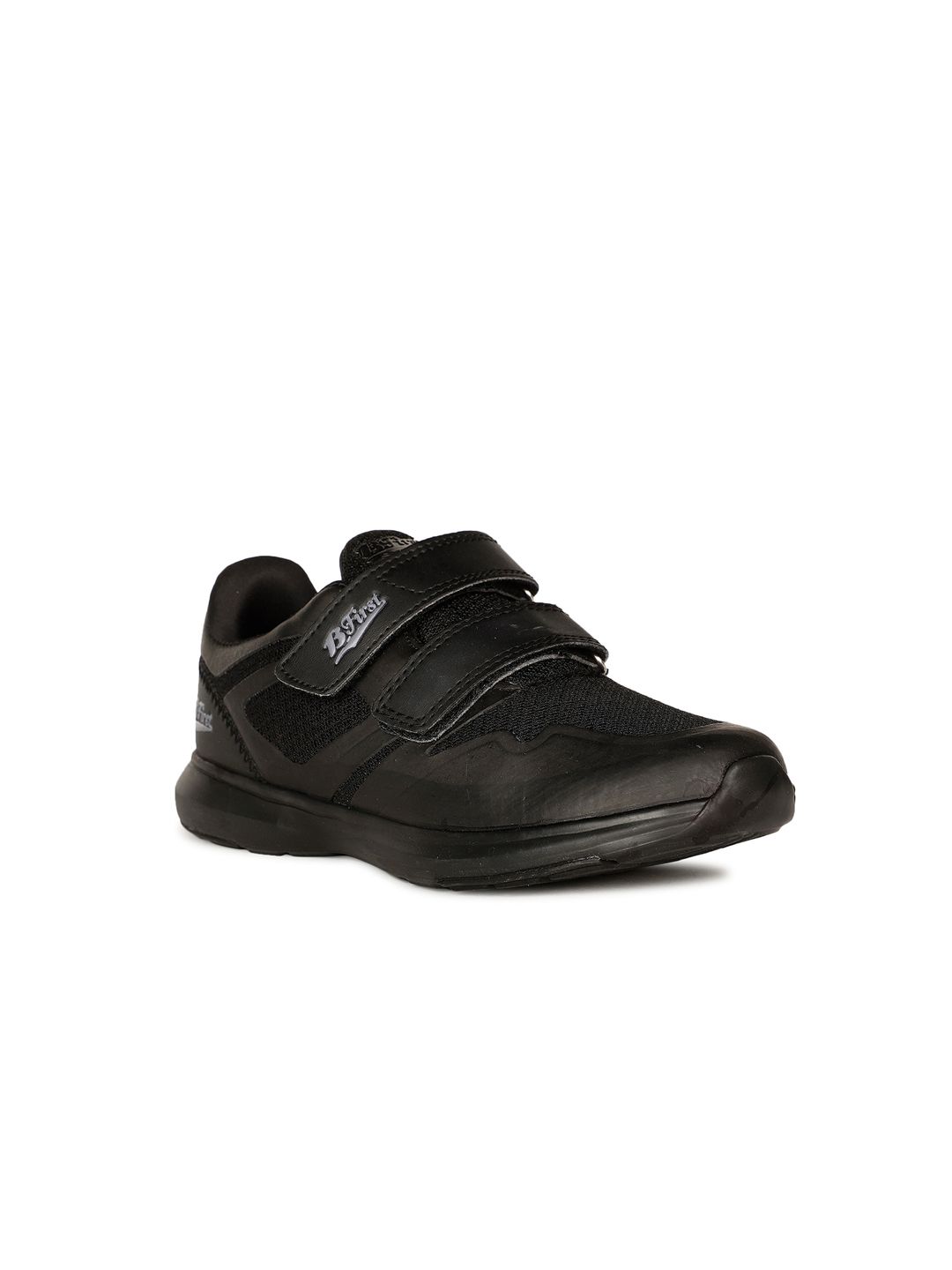 Bata Kids Velcro Closure Comfort Insole Textile Basics School Sneakers-image-6