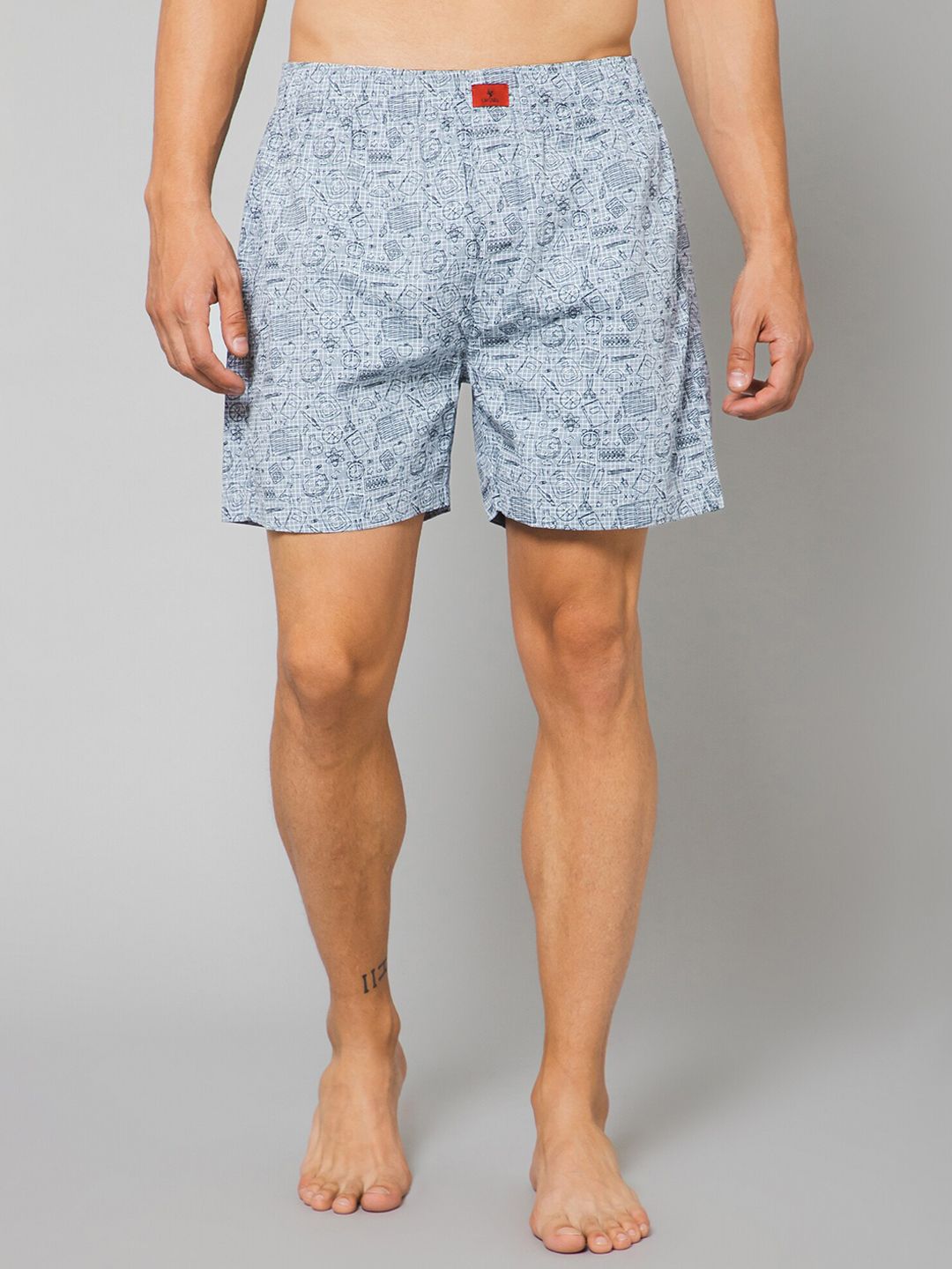 Cantabil Men Printed Cotton Boxers-picture-33