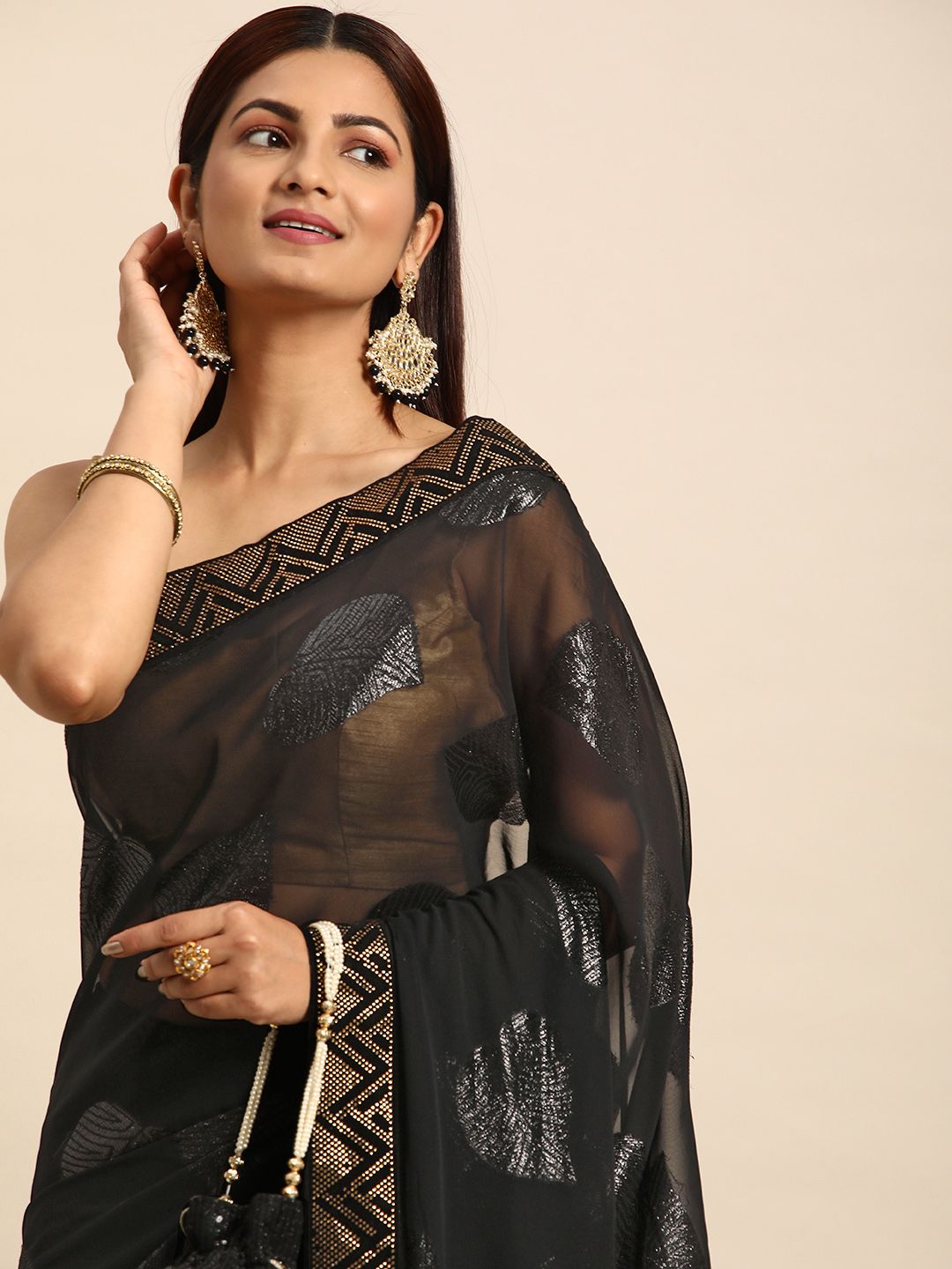 Georgette sarees cheap pothys