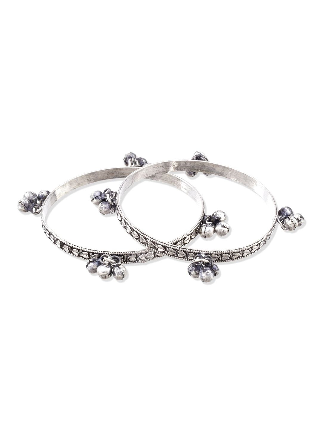 ATIBELLE Set Of 14 Silver-Plated Bangles
