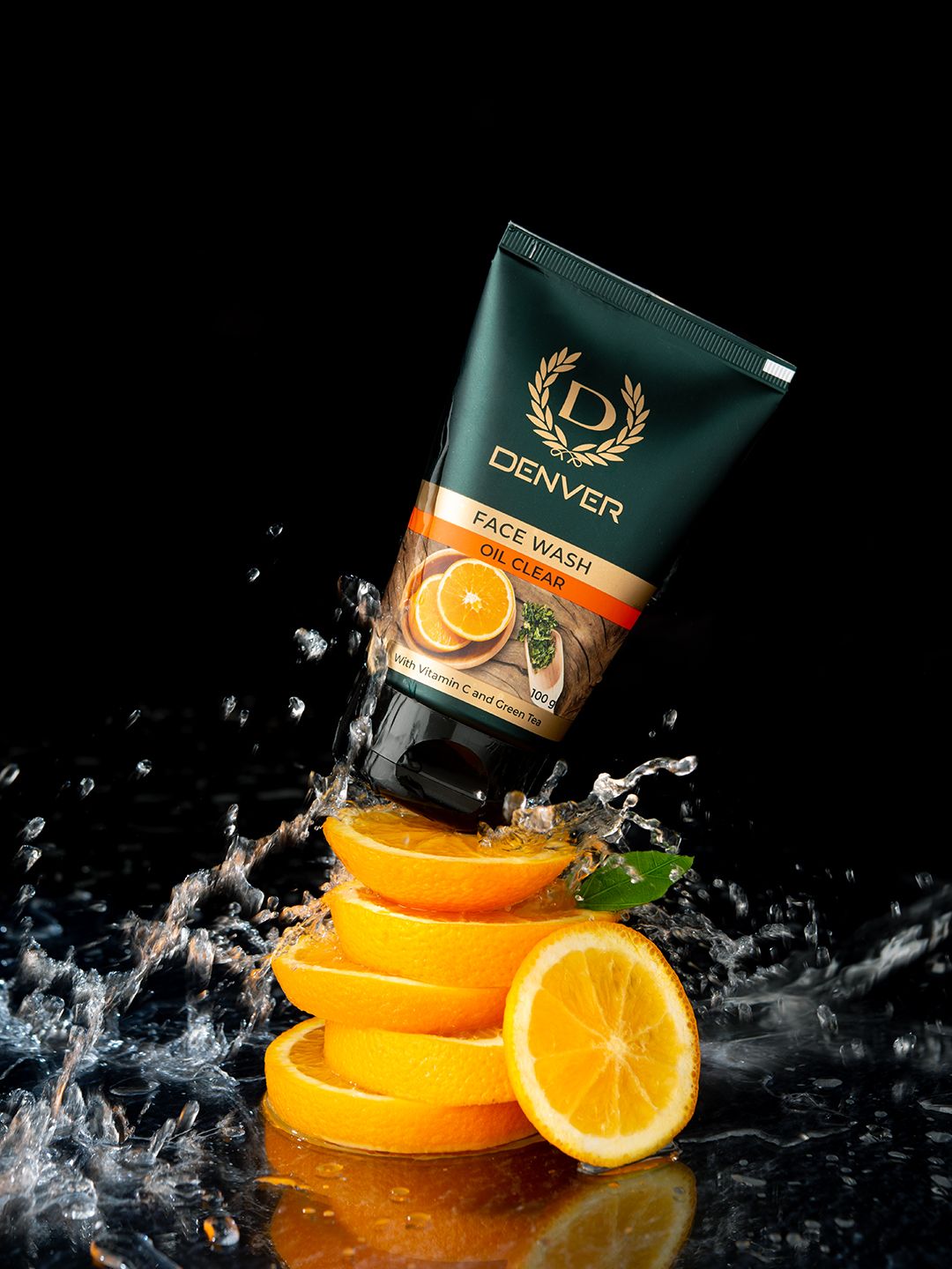 Denver Men Oil-Clear Face Wash with Vitamin C & Green Tea - 100g-picture-44