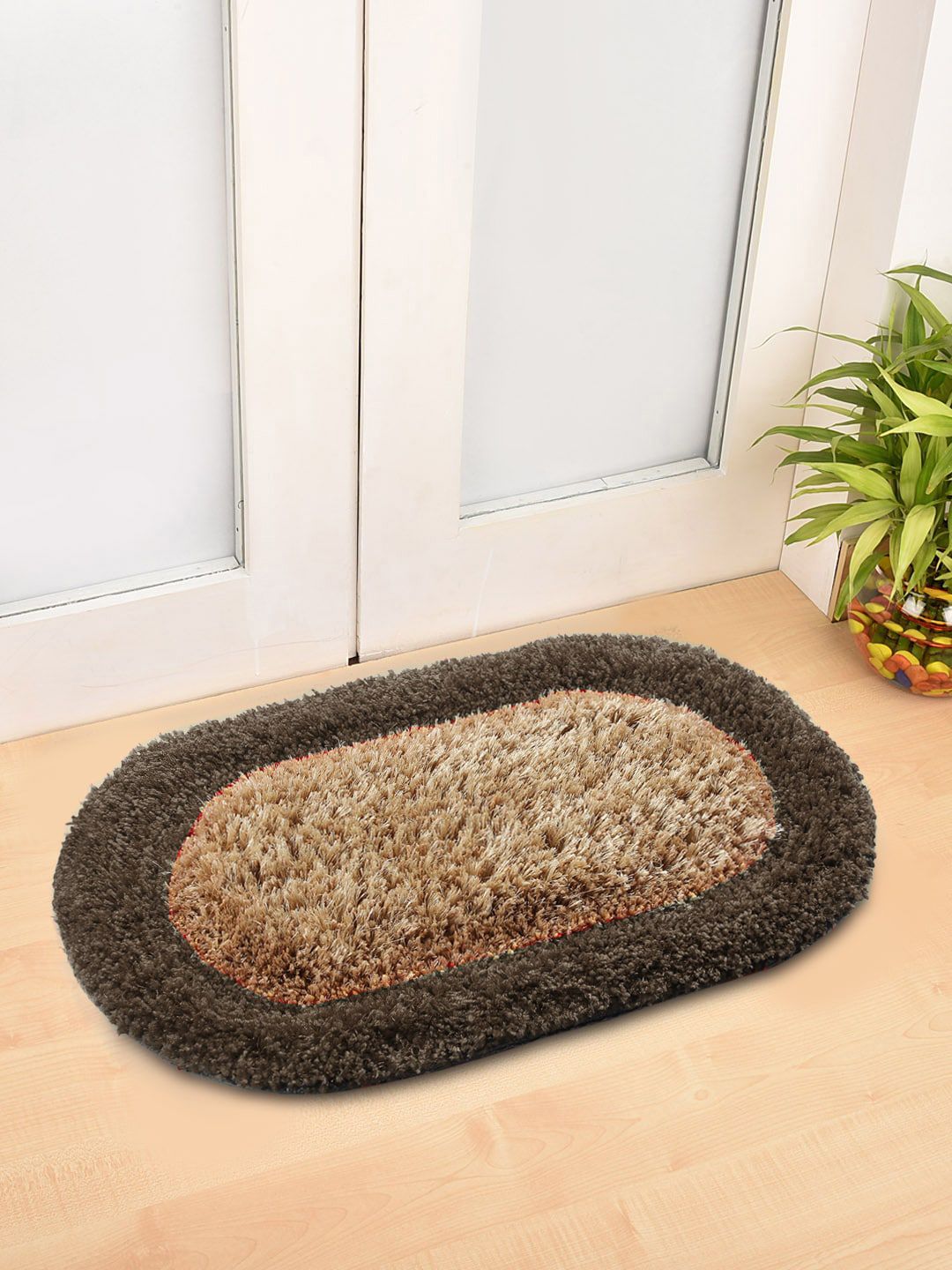 FABINALIV Brown Anti-Skid Fade Resistant Doormat-image-16