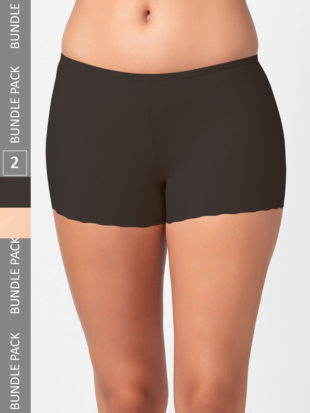 NOIRA Women Pack Of 2 Seamless Boy Short Briefs 342_BSS_NO-picture-15