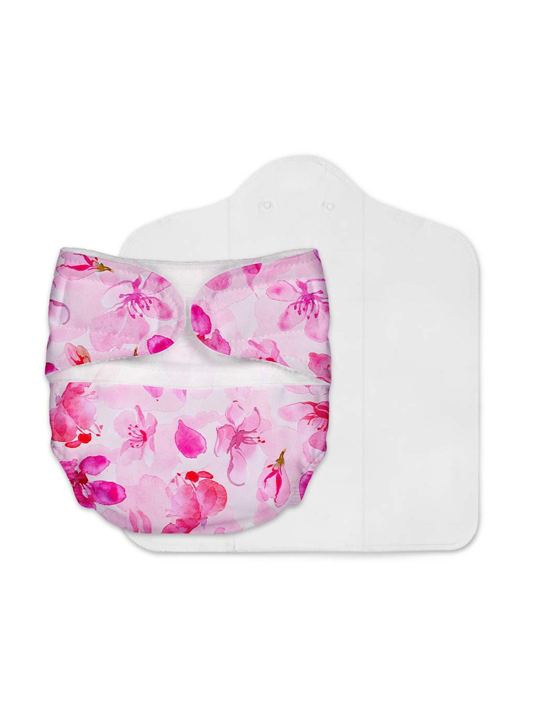 SuperBottoms Reusable Newborn UNO Cloth Diaper - White & Pink-picture-48