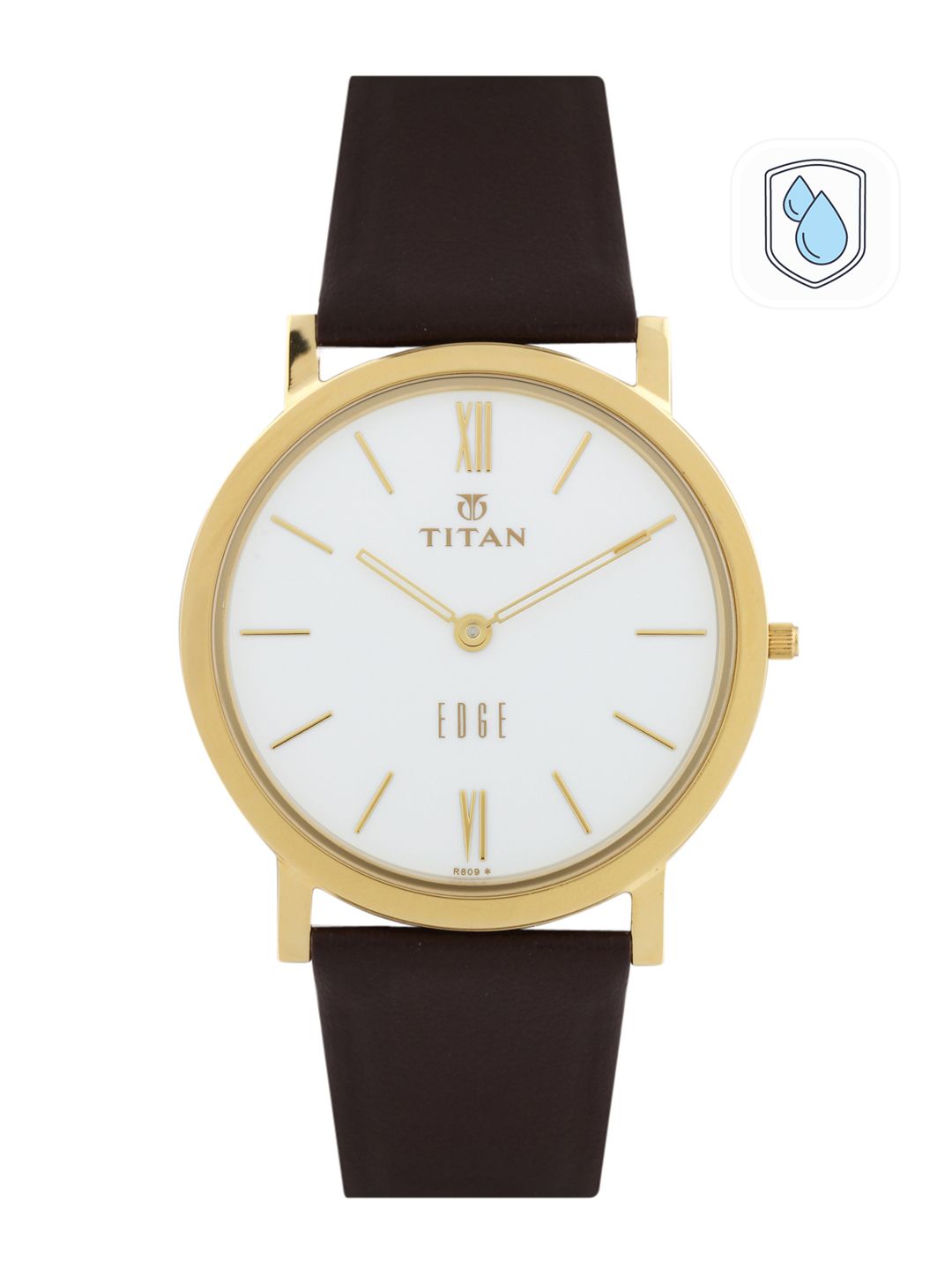 Buy Titan Edge Men White Dial Watch NH679YL01A  - Watches for Men 229268 | Myntra