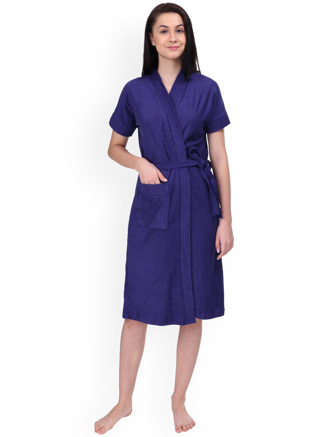 here&now x redrose RedRose Women Cotton Soft Bath Robe-picture-10