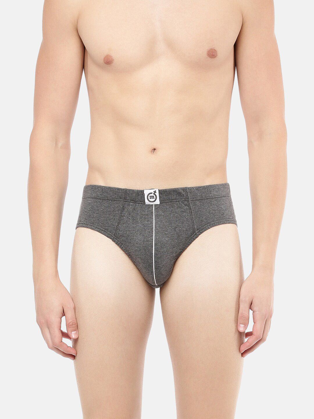 Macroman M-Series Men Solid Cotton Basic Briefs-picture-38