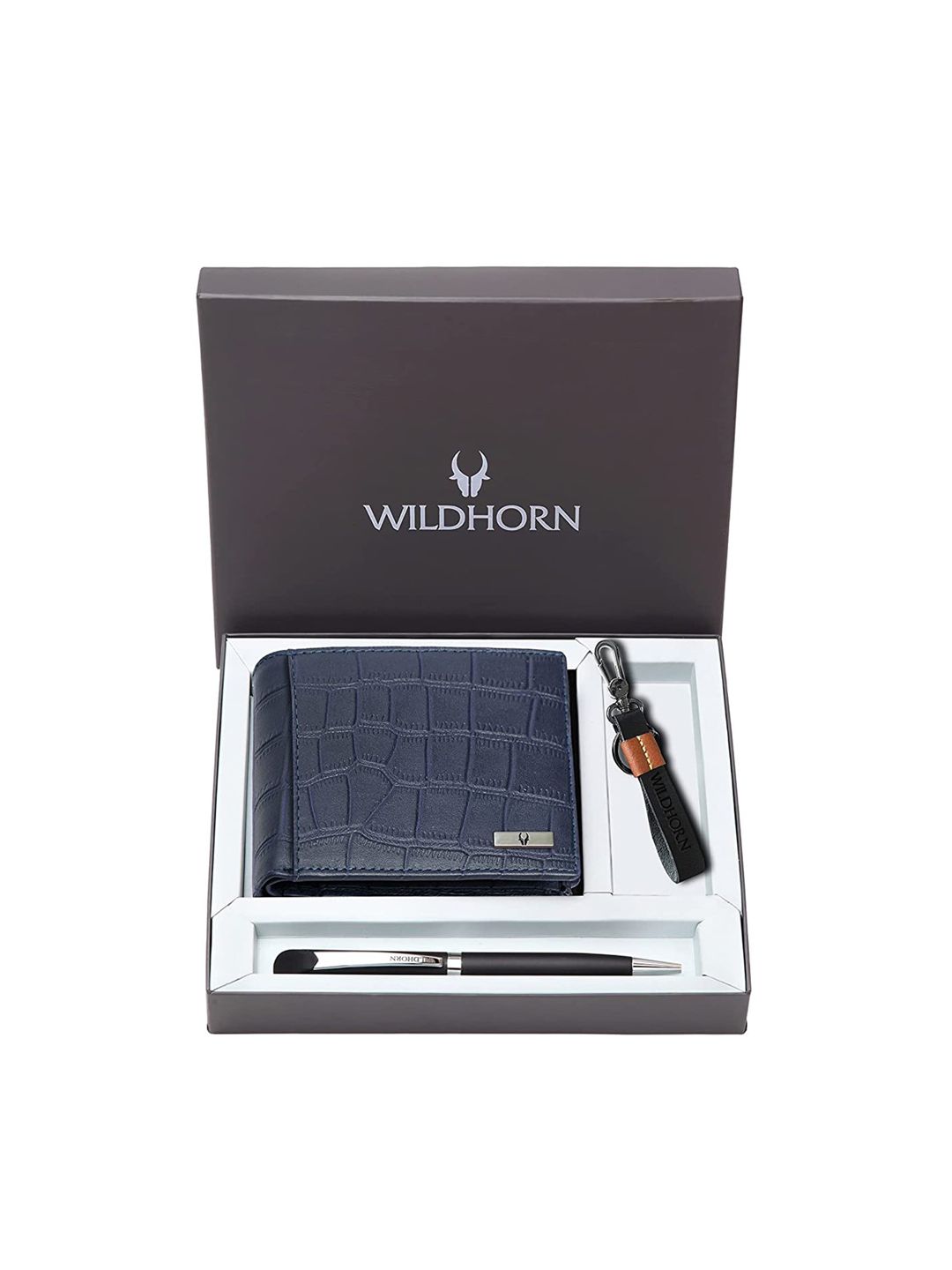 WildHorn Textured Leather Accessory Gift Set-picture-42