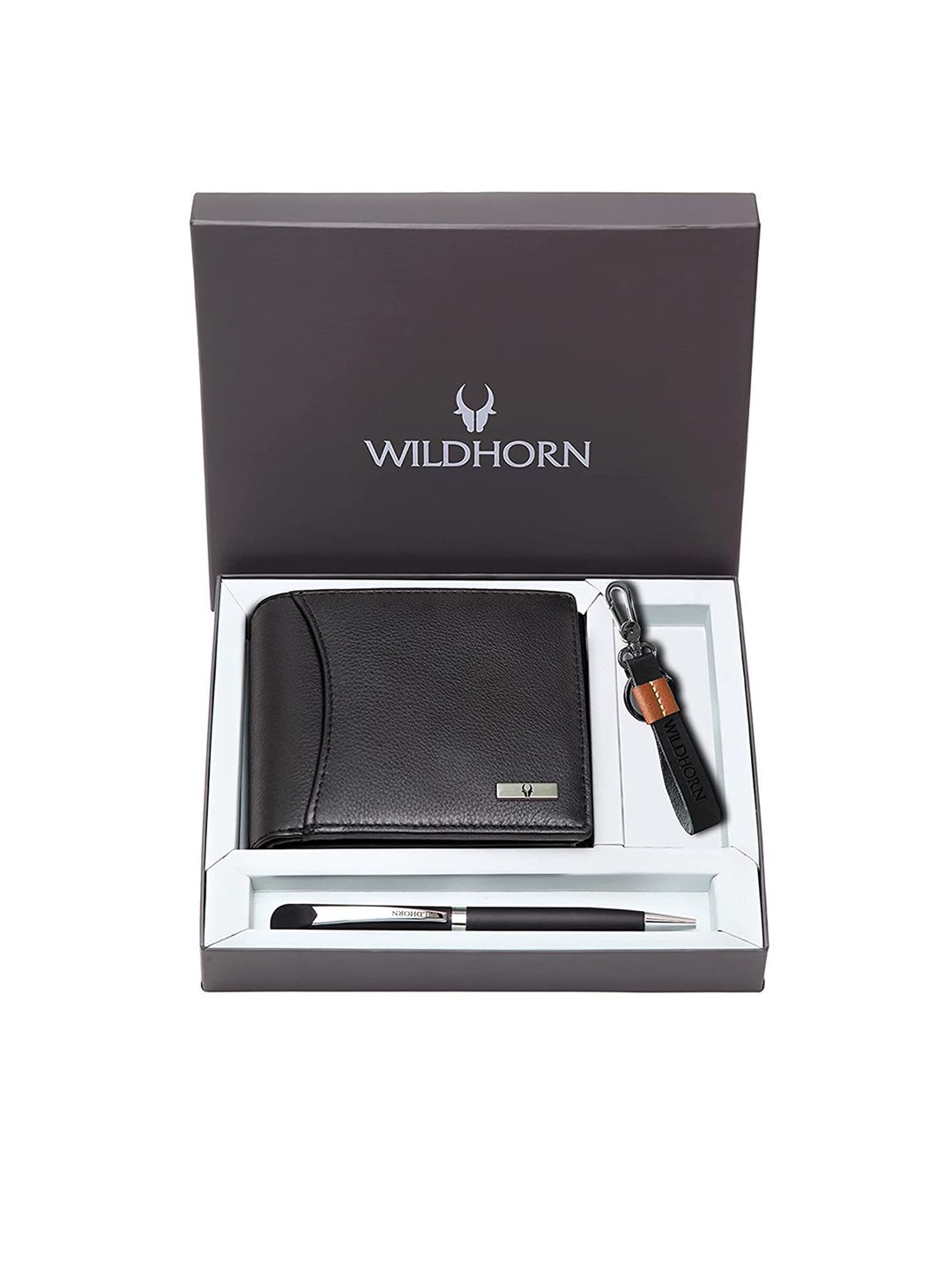 WildHorn Textured Leather Accessory Gift Set-picture-17