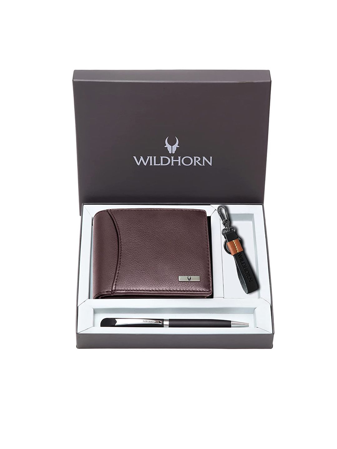 WildHorn Textured Leather Accessory Gift Set-picture-14