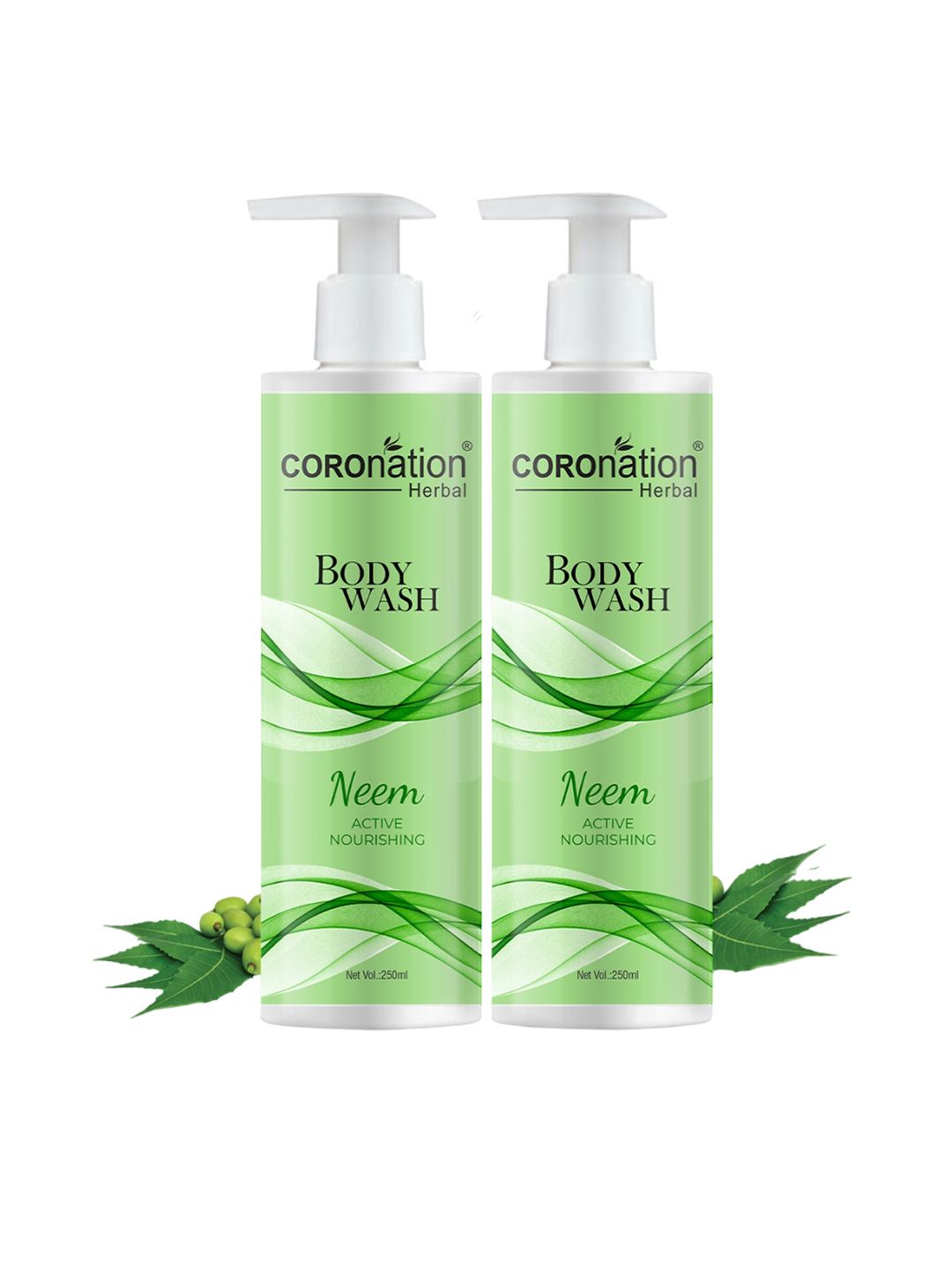 COROnation Herbal Set of 2 Neem Active Nourishing Body Wash with Shea Butter - 250 ml each-picture-13