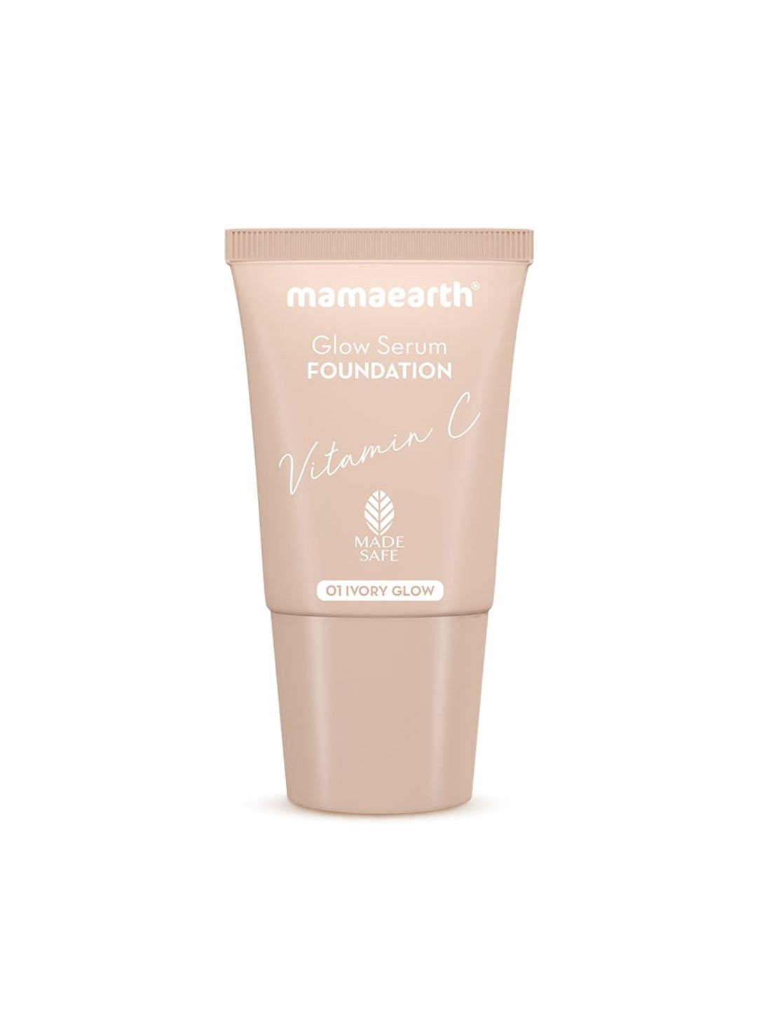 Mamaearth Glow Serum Mini Foundation With Vitamin C & Turmeric 18ml - Ivory Glow 01