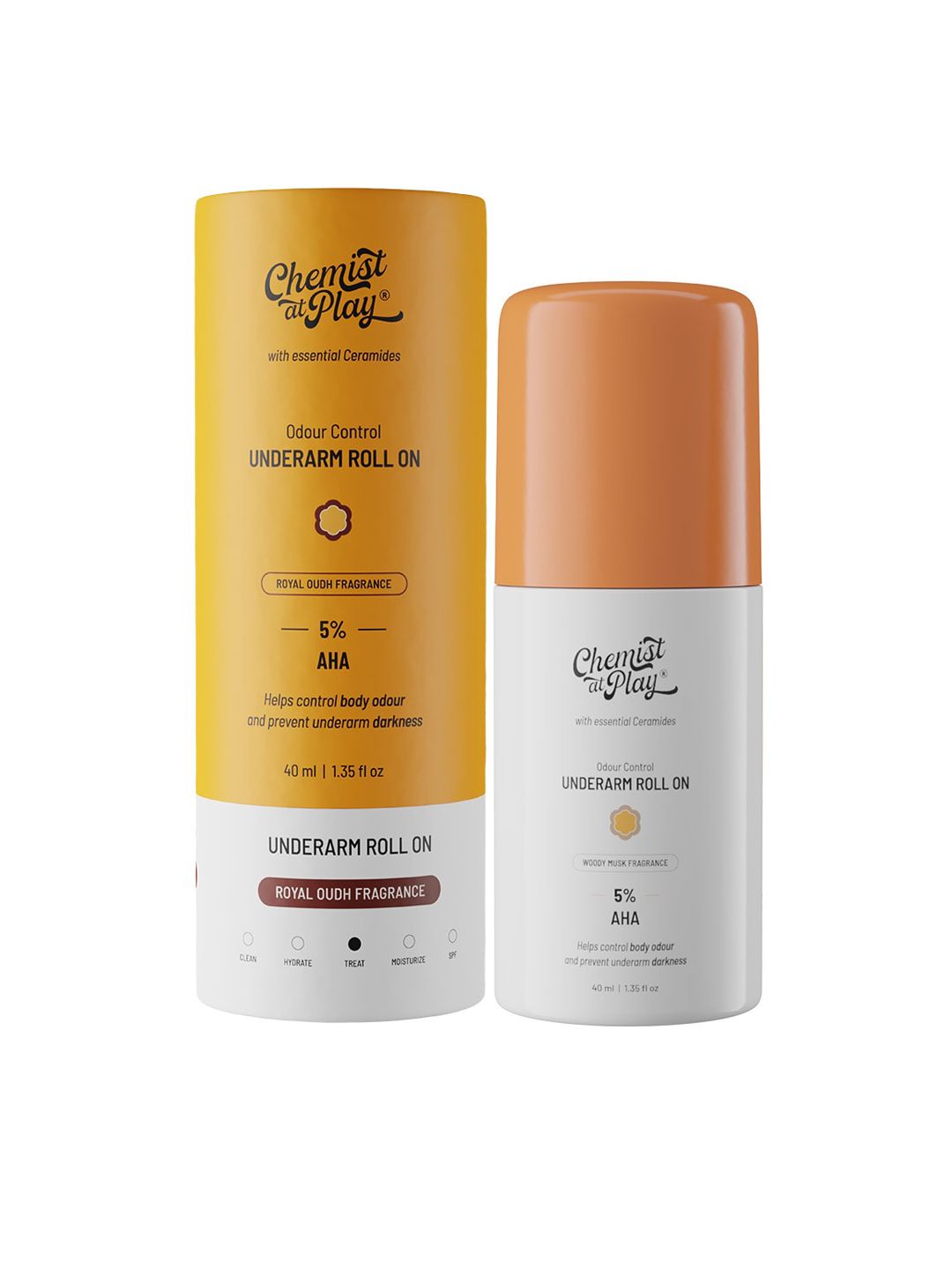 Chemist at Play Odour Control Royal Oudh Underarm Roll On - 40 ml-picture-25