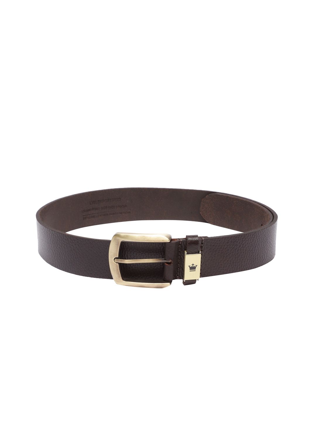 Louis Philippe Sport Men Textured Leather Belt-picture-38