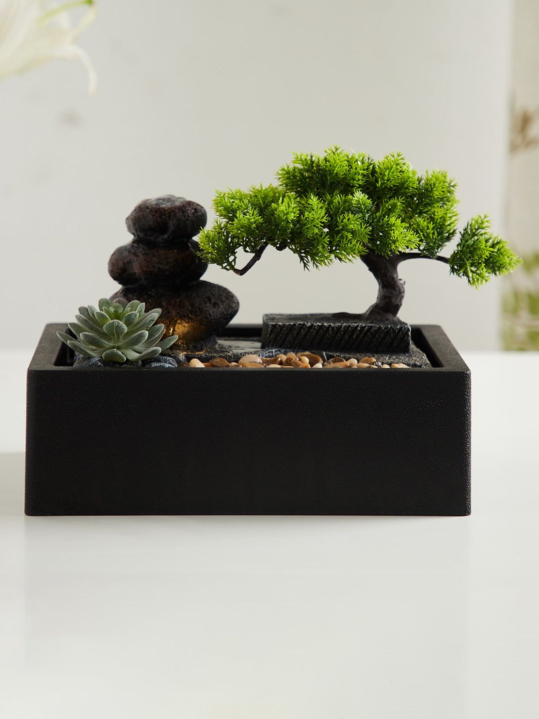 Home Centre Alpine Brown Trees & Peebles Water Fountain