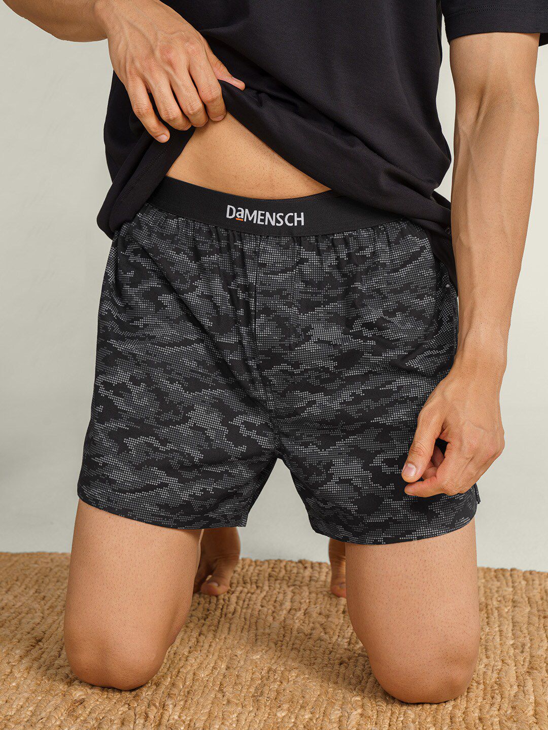 DAMENSCH Men Printed Pure Cotton Breeze Ultralight Inner Boxers IB1002-SFRIBL-picture-24