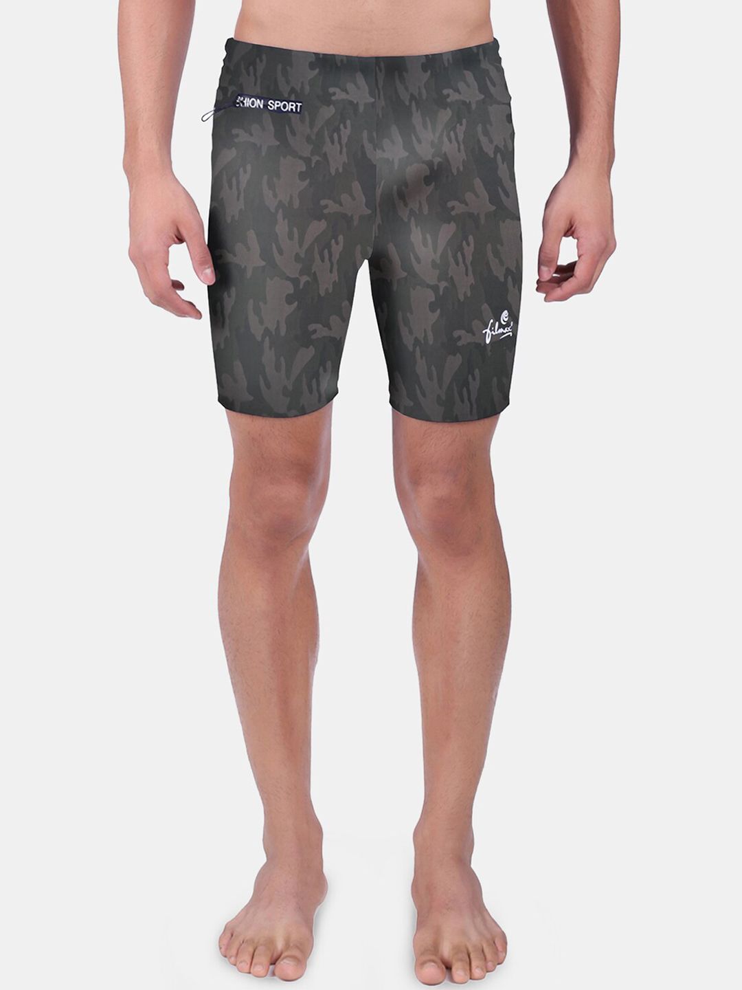 FILMAX ORIGINALS Men Camouflage Printed Swimwear Essential Endurance+ Jammer-image-6