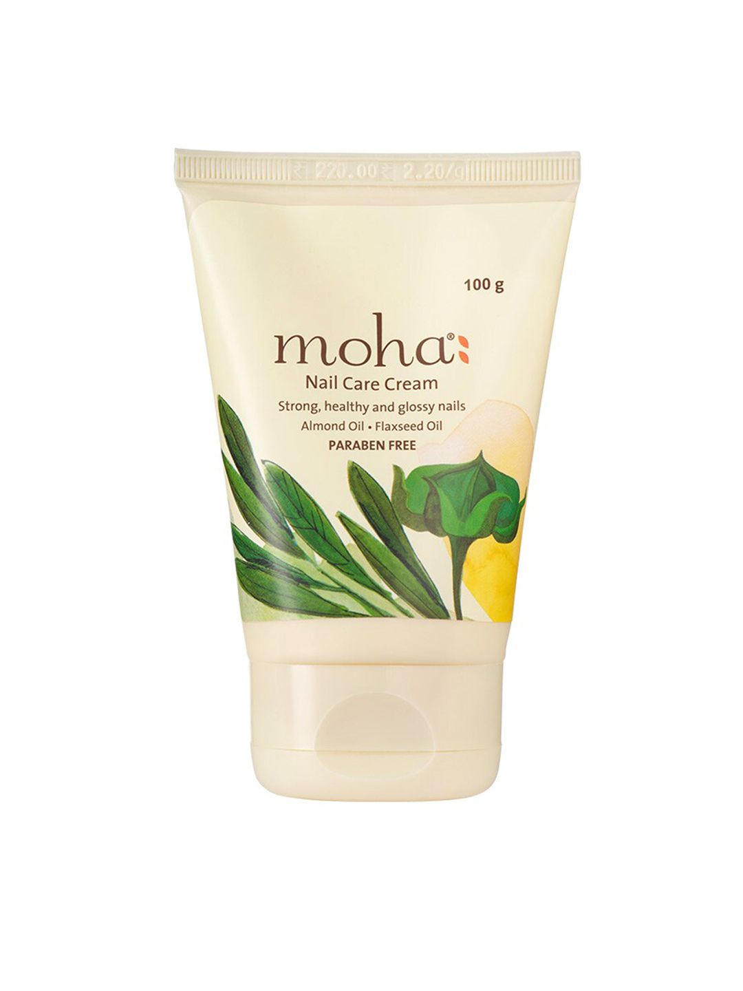 moha Nail Care Cream with Almond Oil For Strong Healthy Glossy Nails - 100g