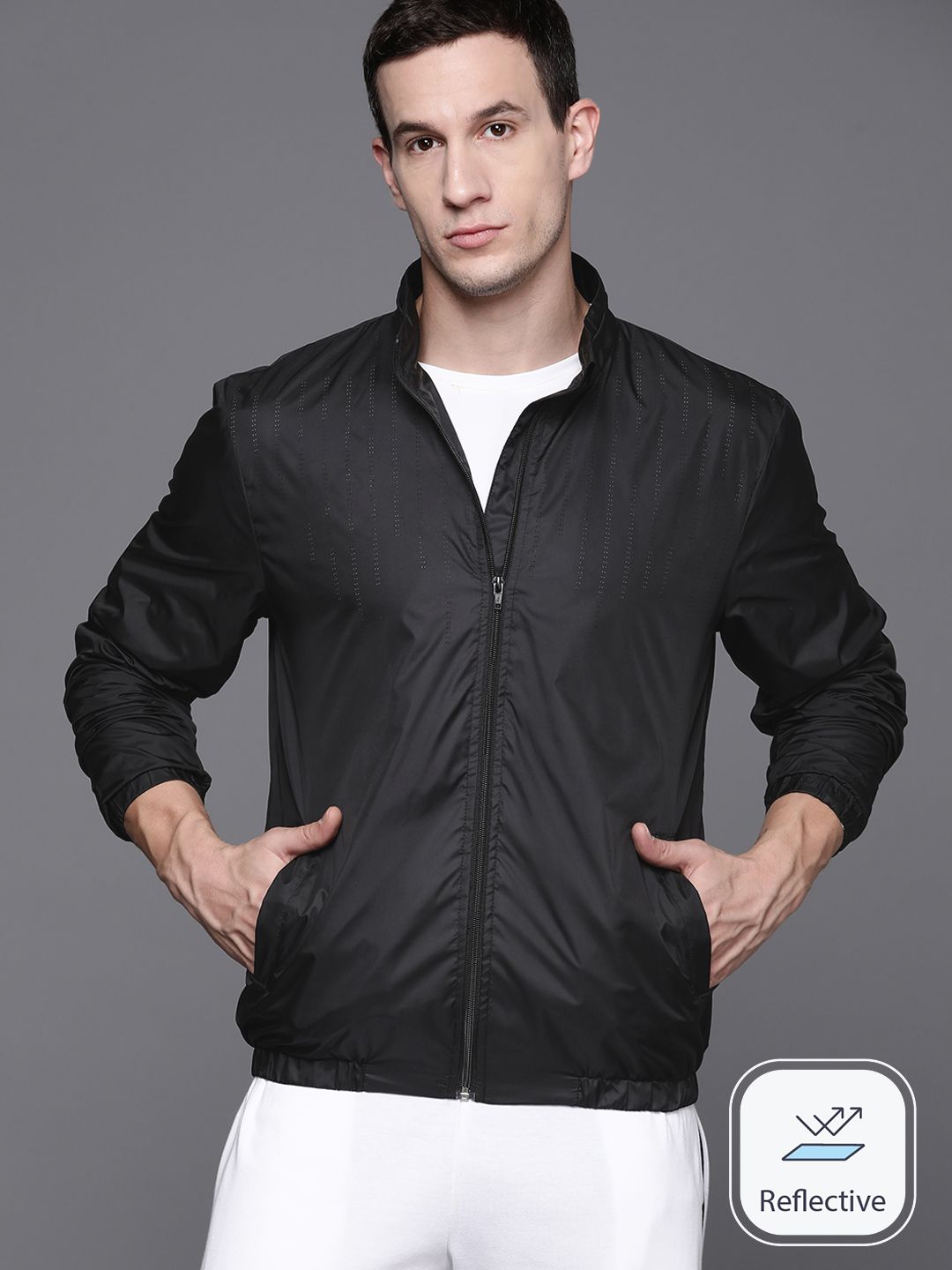 Hrx hot sale leather jackets