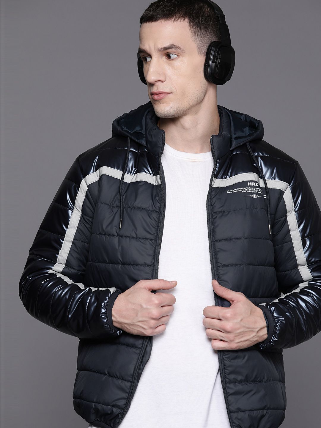 Hrx padded store jacket