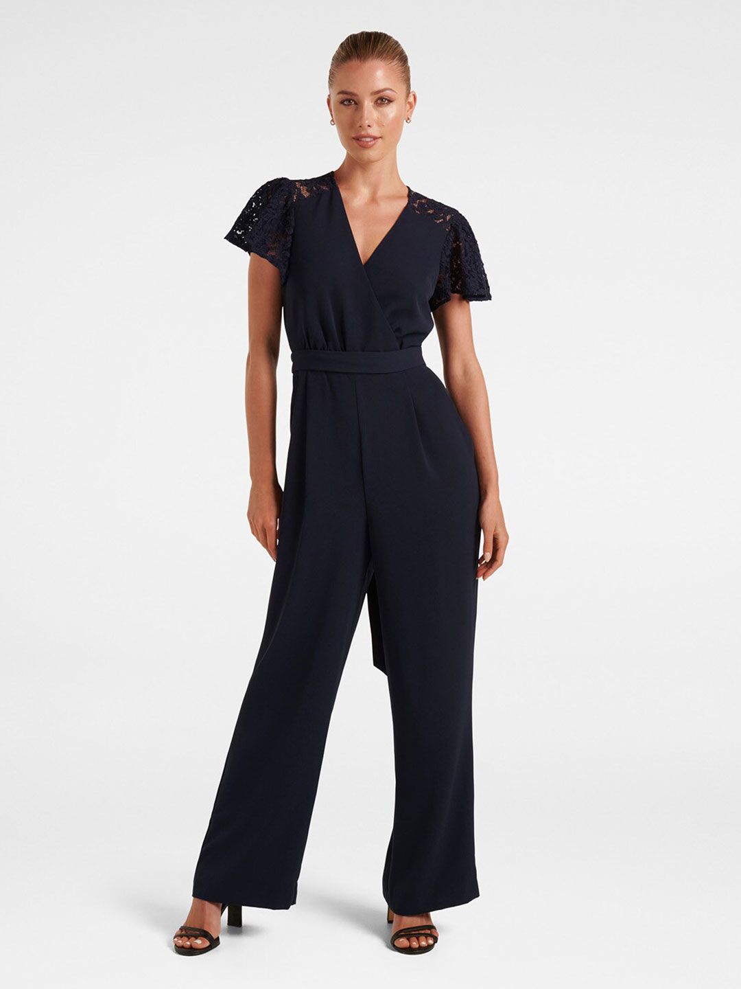 Forever New Flared Sleeves Basic Jumpsuit-picture-39