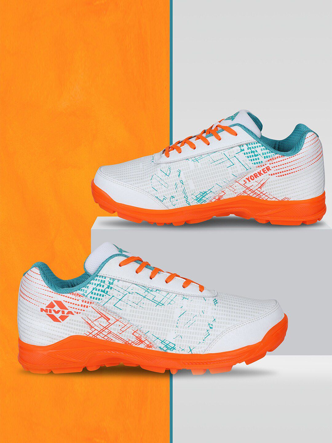 NIVIA Men Yorker Cricket Shoes-picture-26