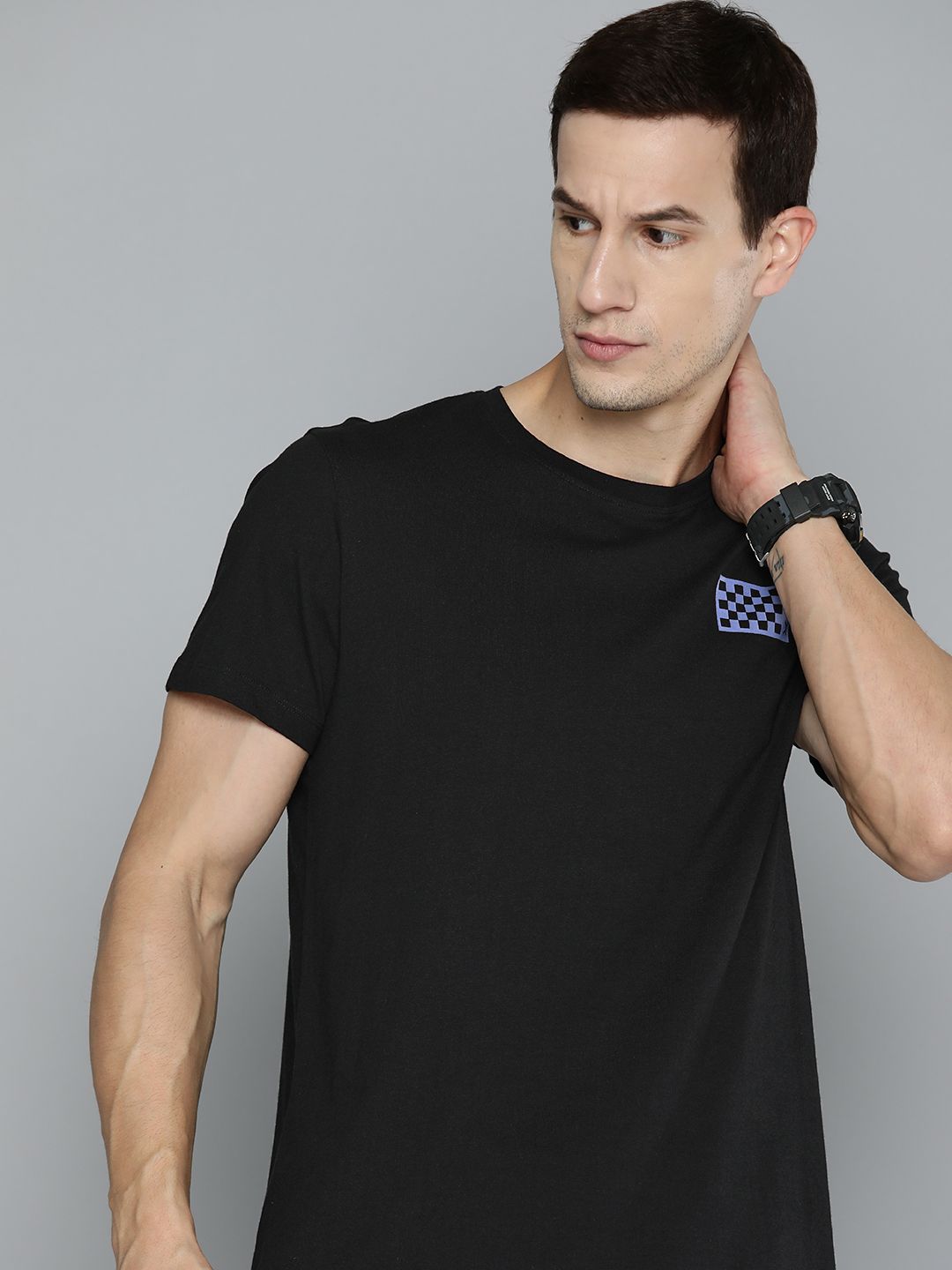 HRX by Hrithik Roshan Men Pure Cotton T-shirt