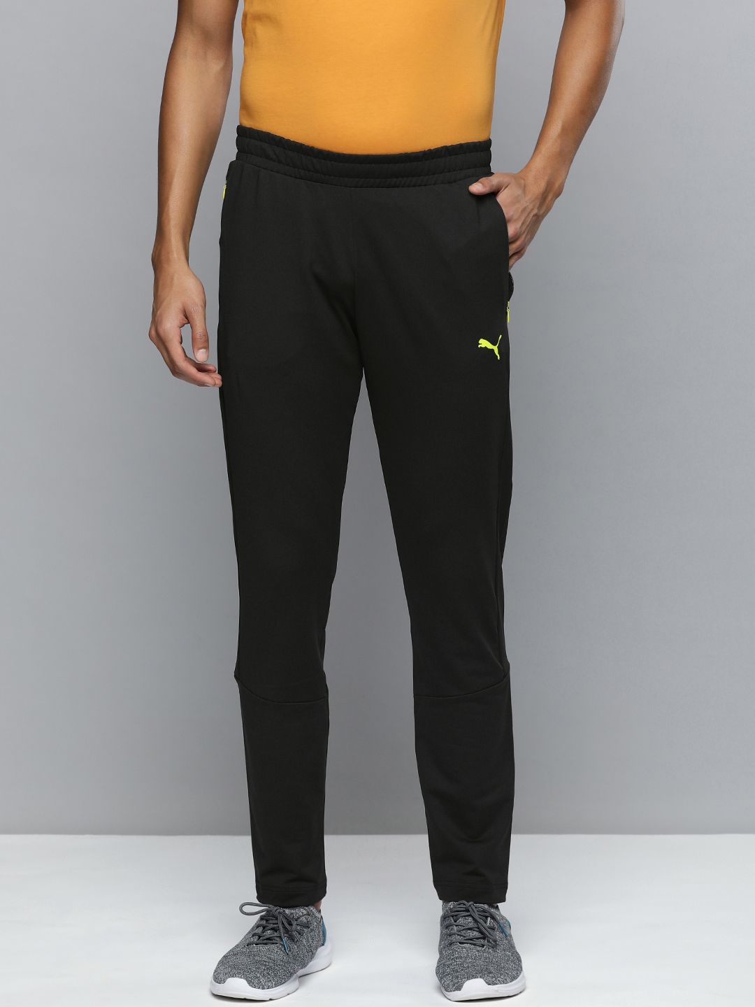 Puma Trackpants : Buy Puma Black Solid Trackpant Online | Nykaa Fashion.