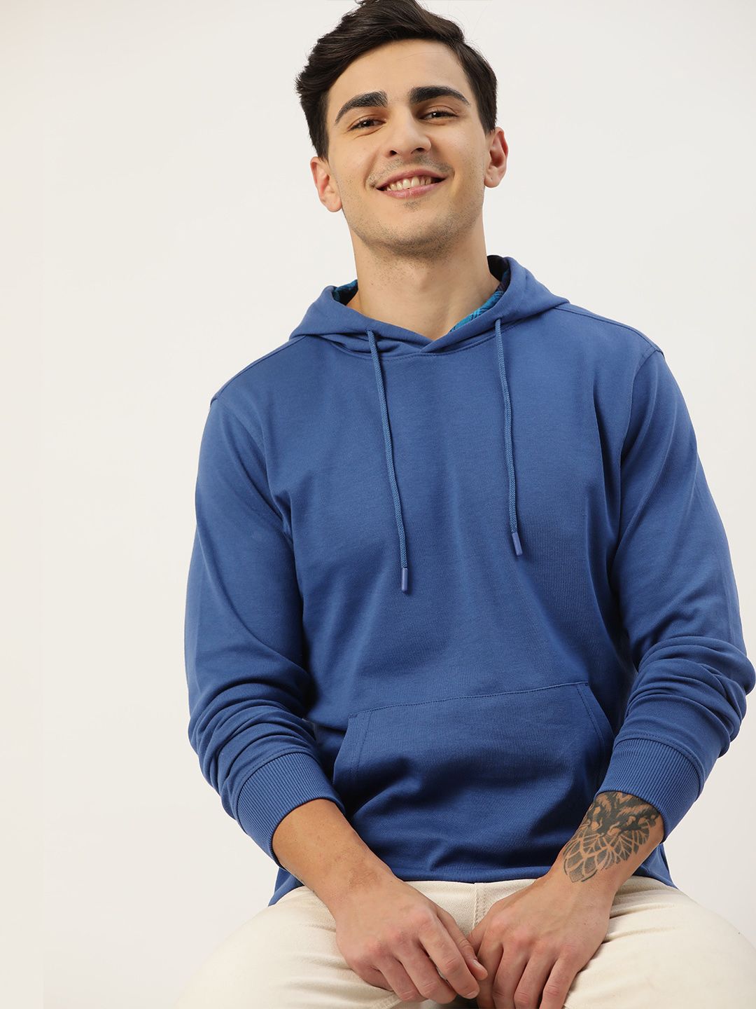 Mast & Harbour Men Hooded Sweatshirt-picture-10