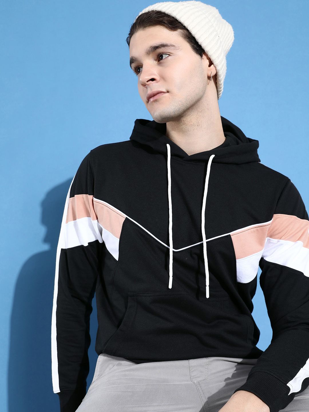 Mast & Harbour Men Hooded Sweatshirt-picture-19