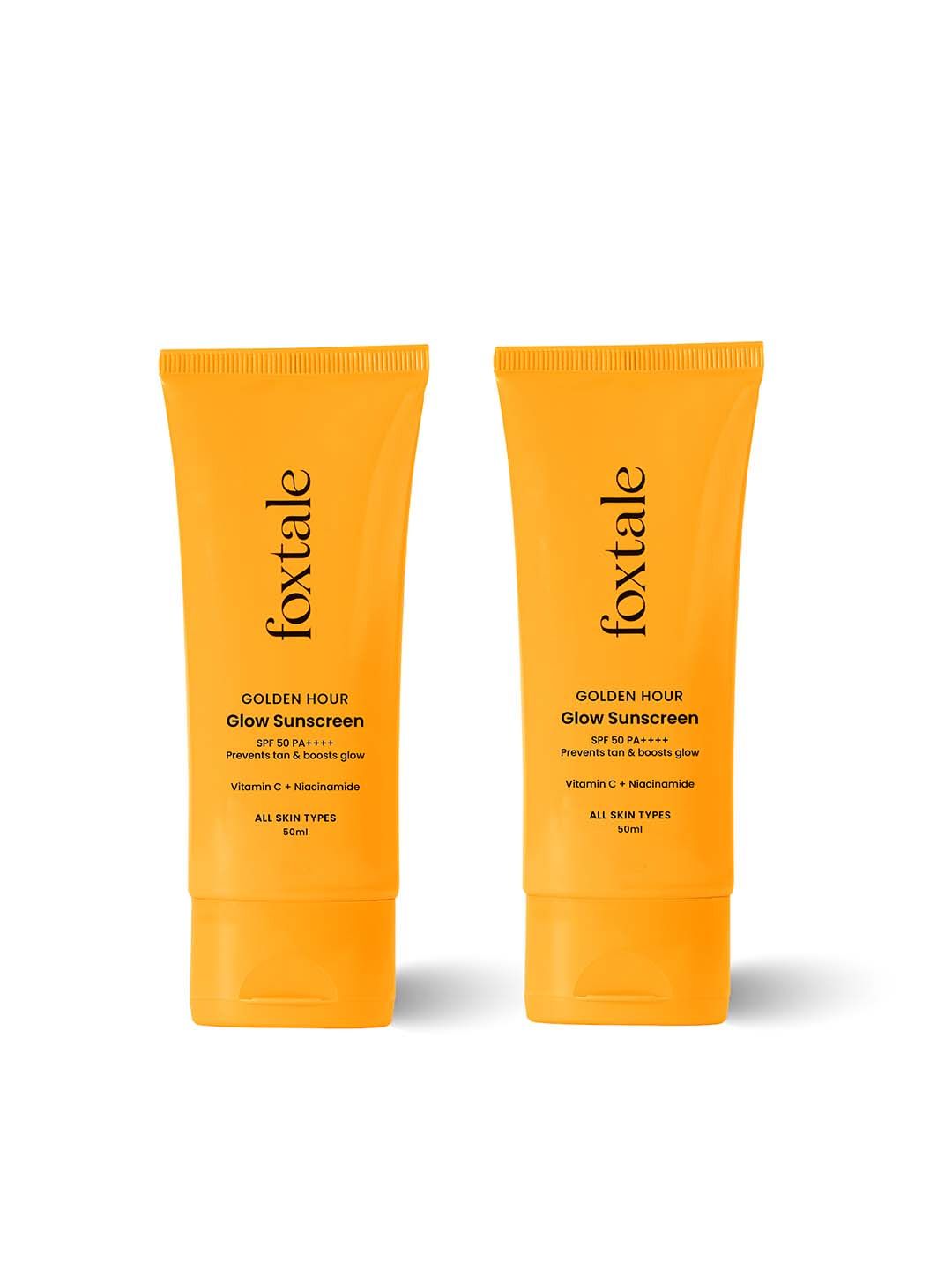 FoxTale Essentials Set Of 2 Brightening SPF 50+ PA+++Sunscreens With Vitamin C-50 ml-picture-37
