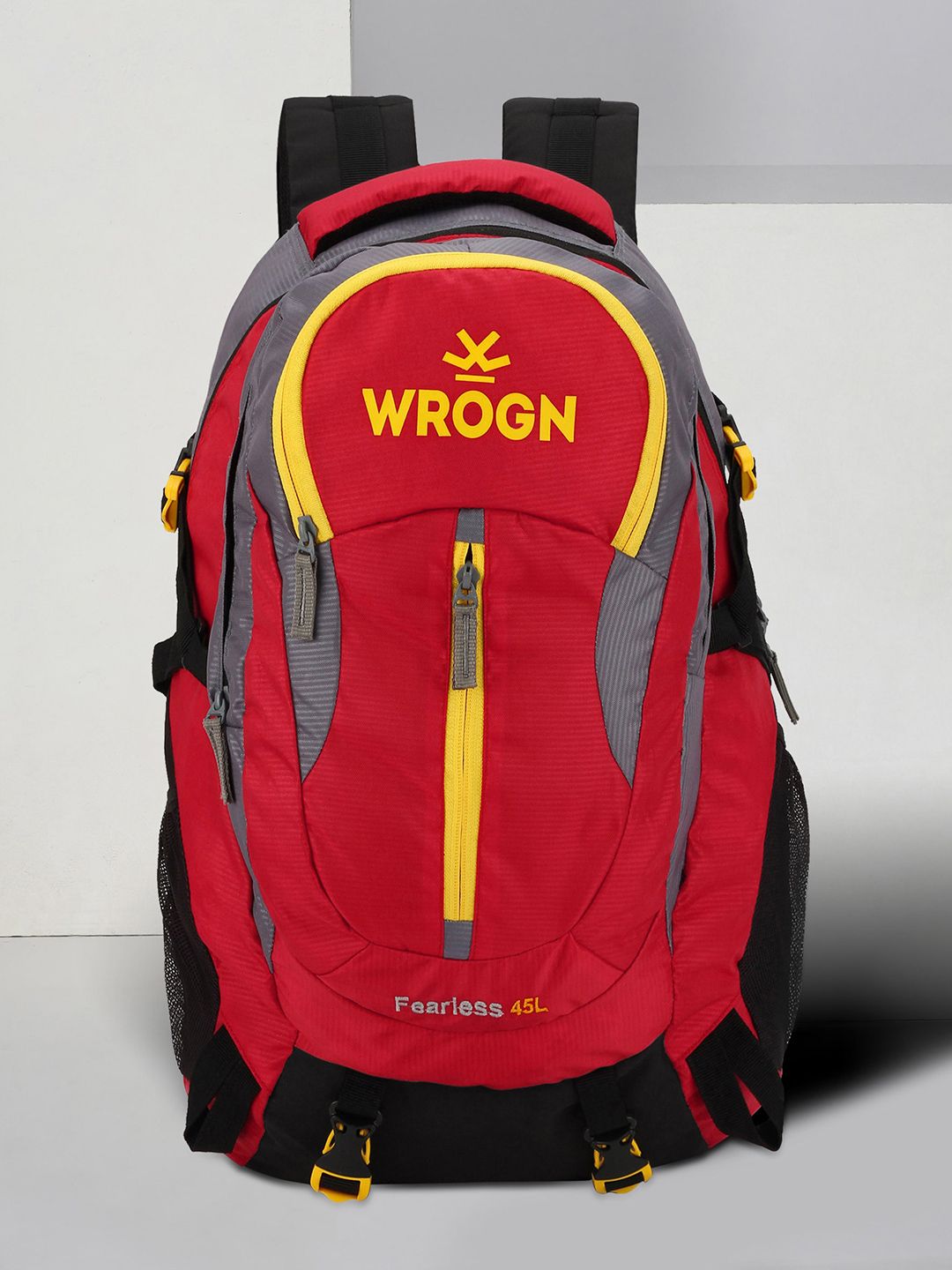 wrogn x fwd WROGN Water Resistant Brand Logo Backpack with Shoe Pocket-picture-49