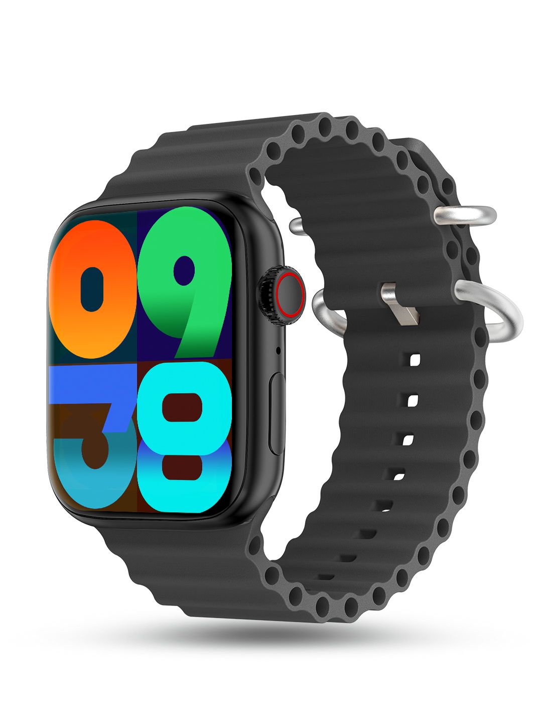 pebble Frost Pro 1.96 Infinite Display With BT Calling & Rotating Crown Smart Watch-picture-38