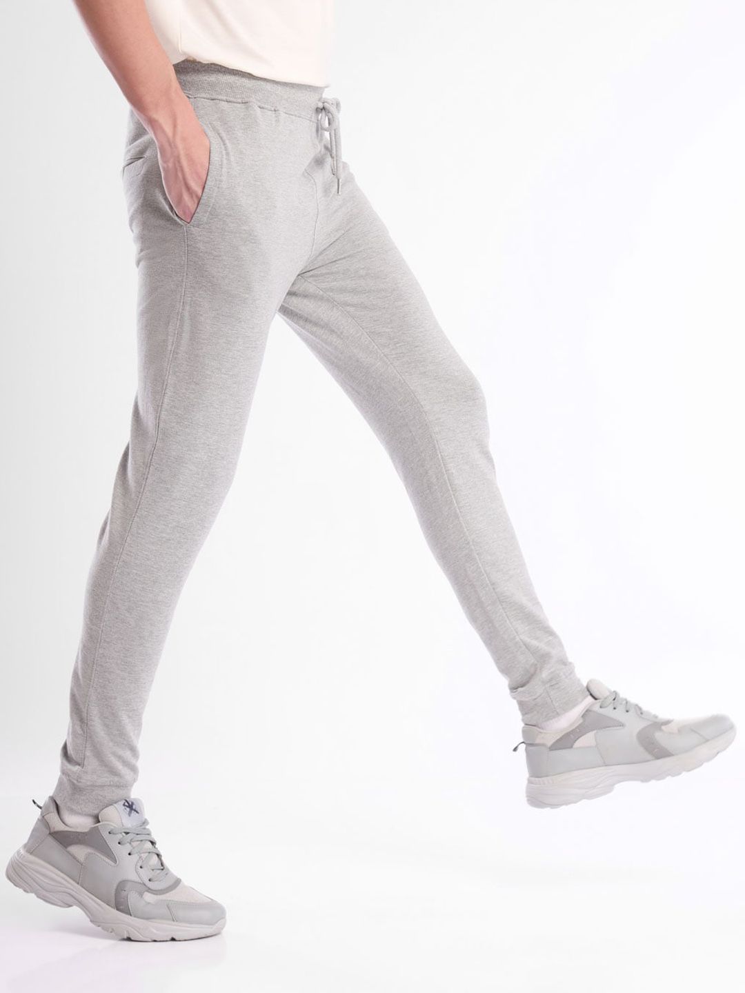 NOBERO Men Mid-Rise Cotton Joggers-picture-15