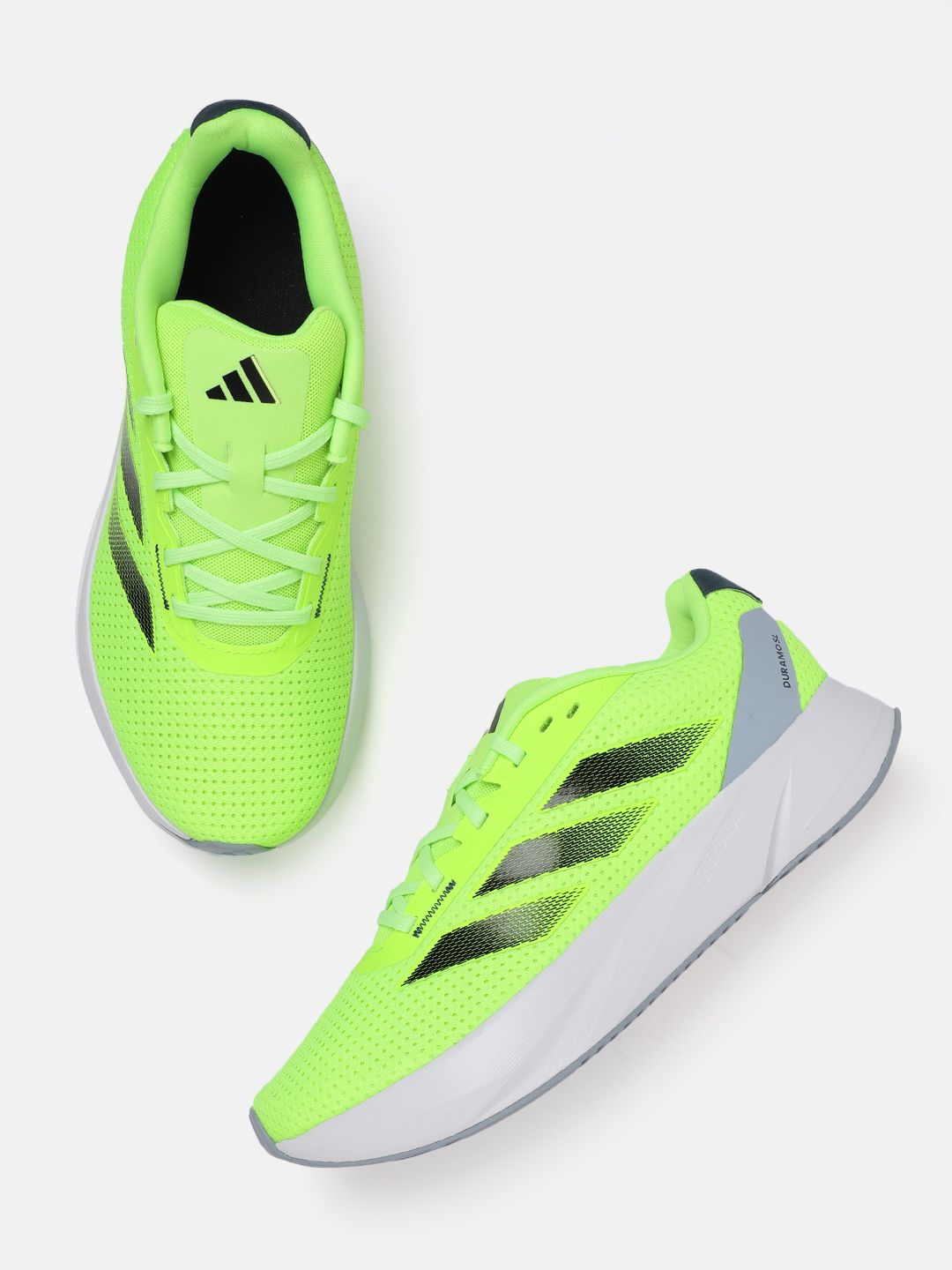 ADIDAS Men Woven Design Duramo Running Shoes