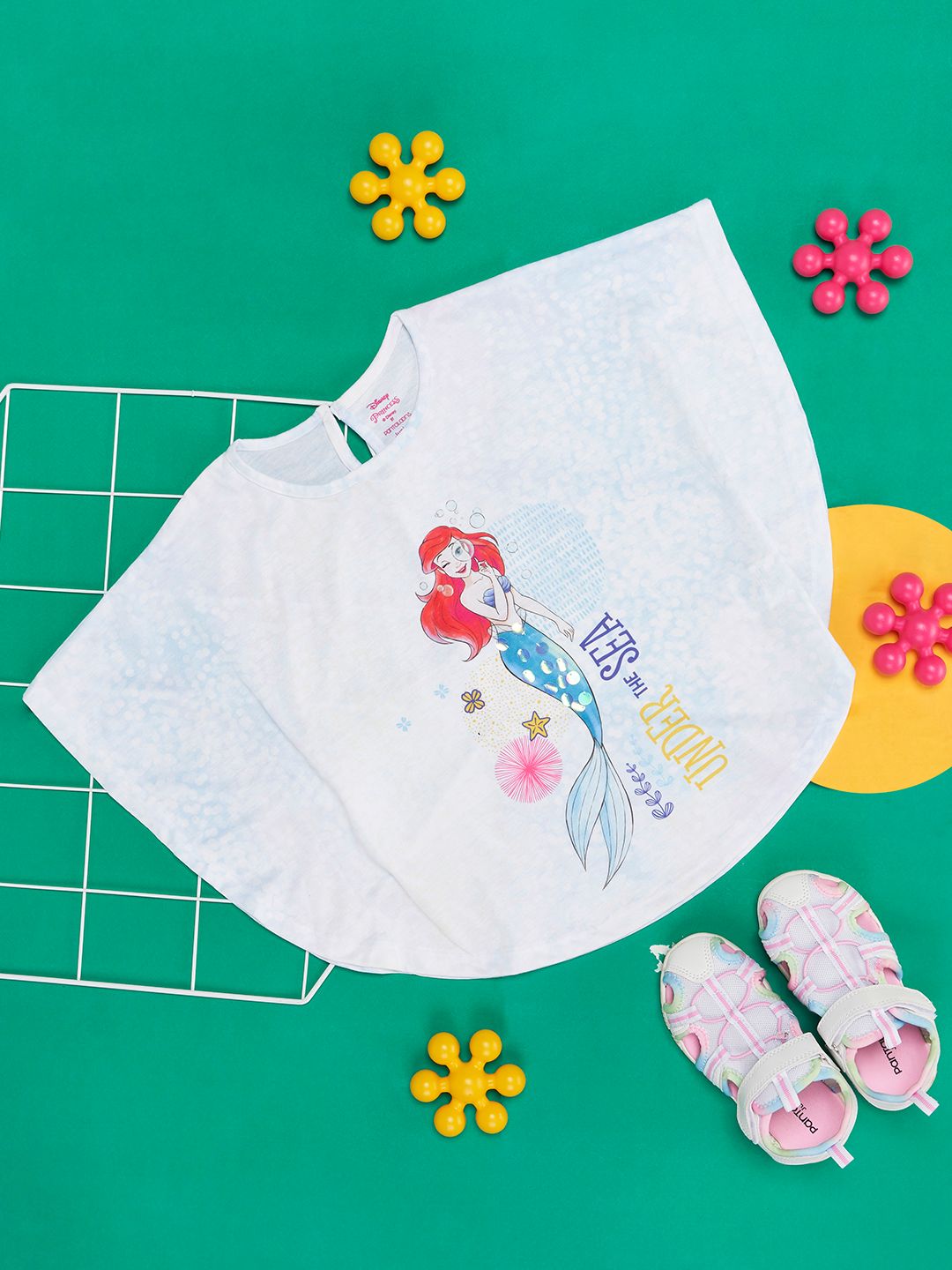 Pantaloons Junior Girls Graphic Printed Cotton Top-picture-56