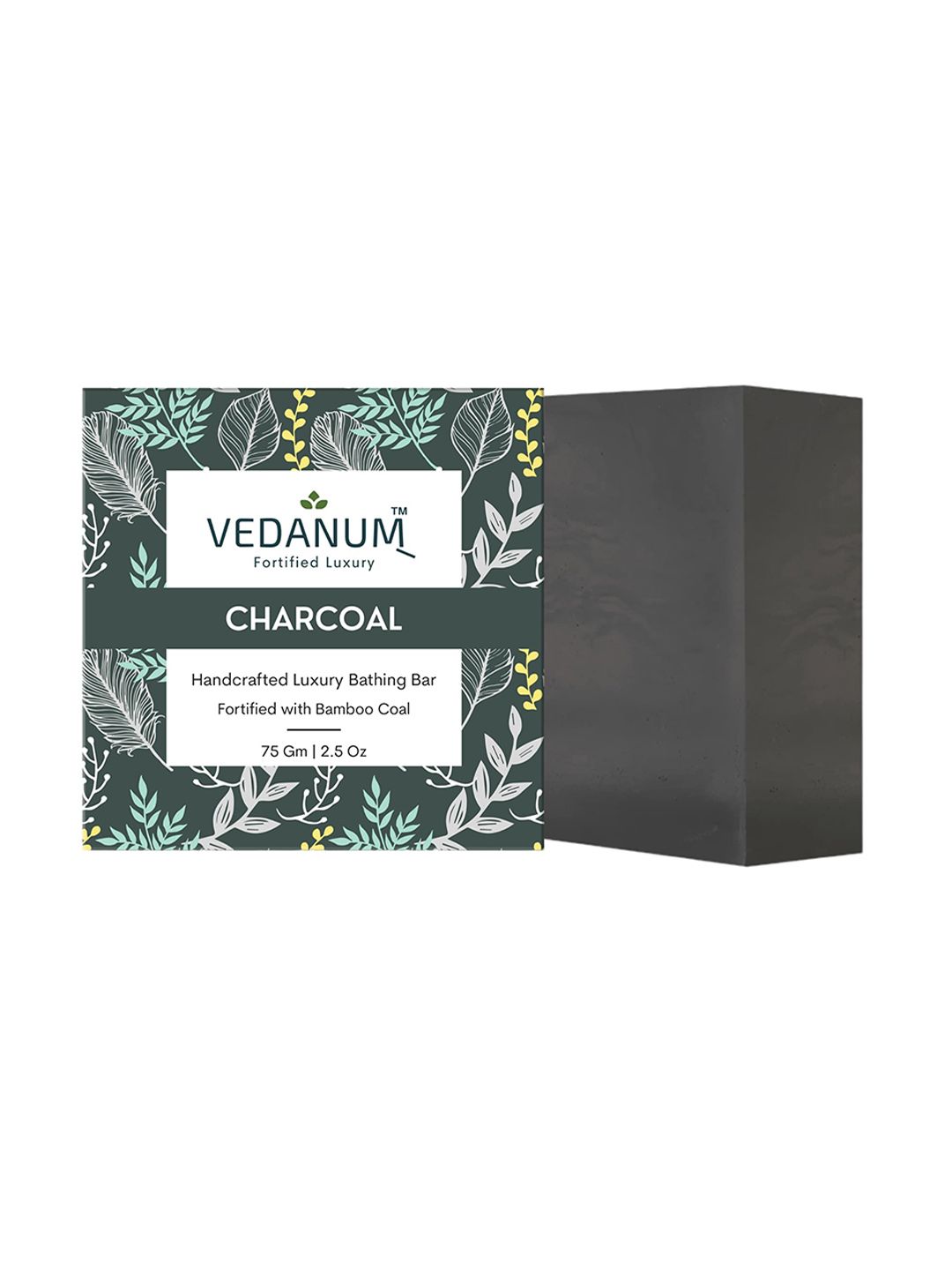 VEDANUM Set Of 3 Handmade Charcoal Soap with Minerals 75 gm Each-image-36