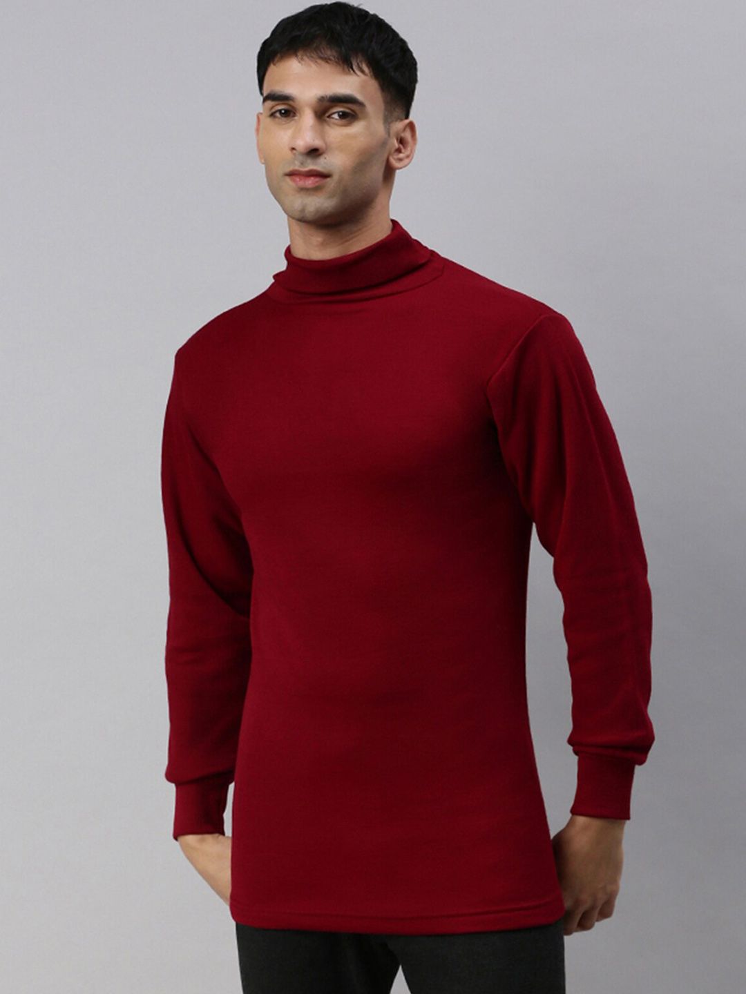 Lux Cottswool High Neck Thermal Tops-picture-17