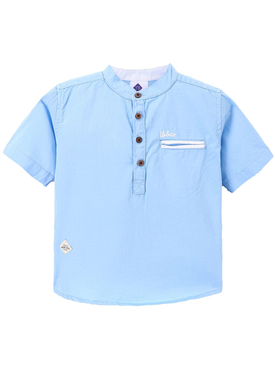 TONYBOY Boys Premium Opaque Pure Cotton Casual Shirt-picture-38