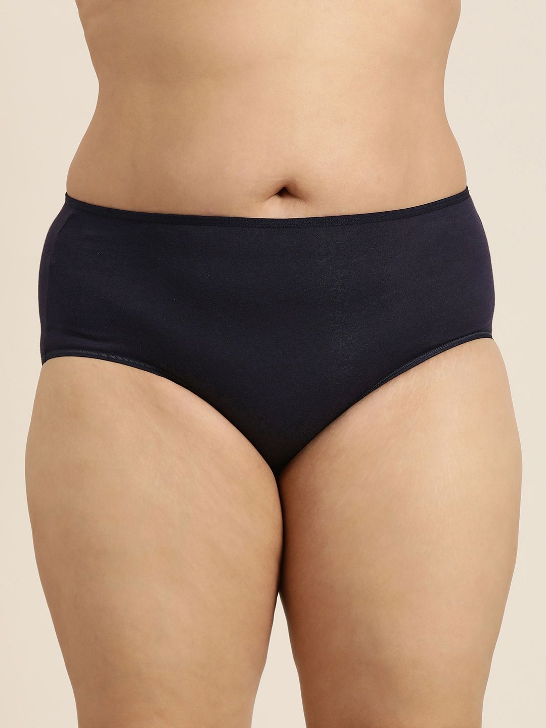 Sztori Women Plus Size Solid High-Rise Hipster Brief-picture-16