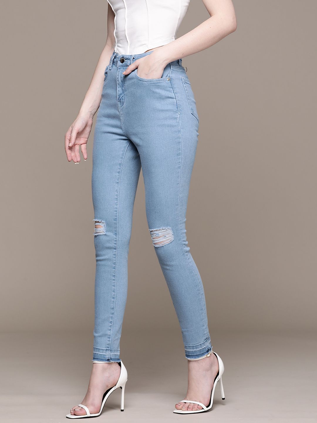 Bebe high cheap waisted jeans