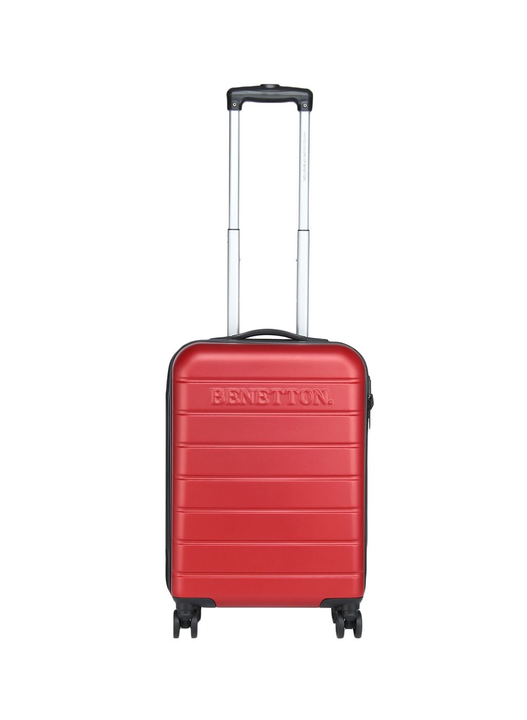 United Colors of Benetton Unisex Red Cabin Trolley Suitcase-picture-32
