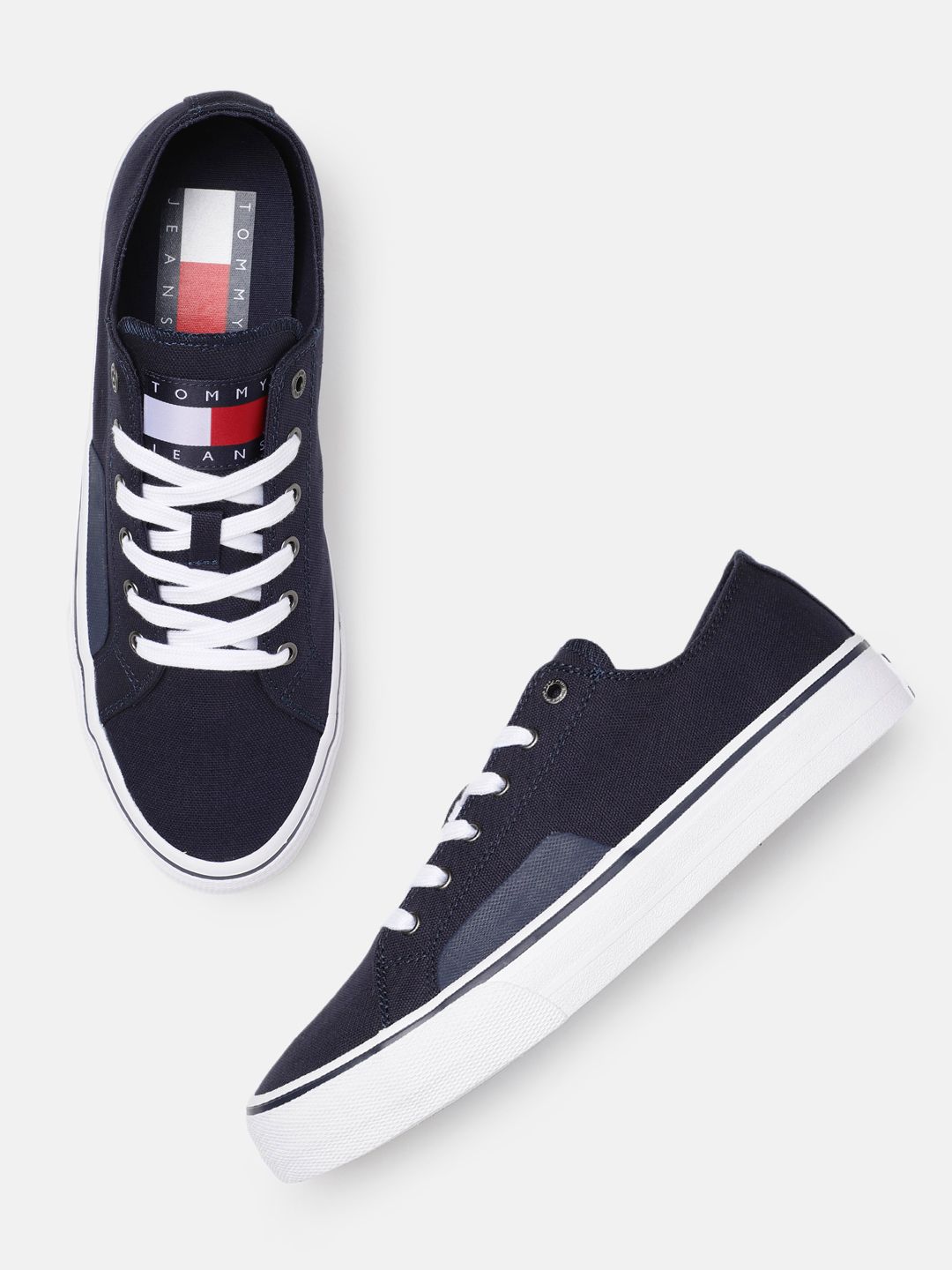 Tommy hilfiger mens hot sale canvas shoes