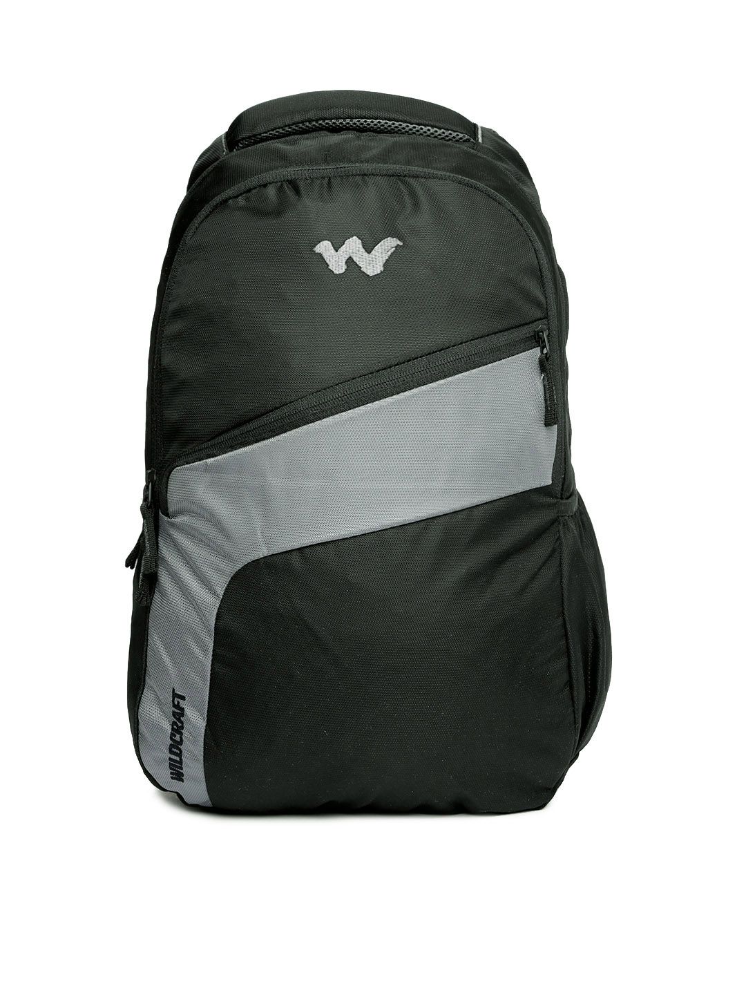 Wildcraft Unisex Black & Grey Colourblocked Backpack-picture-16