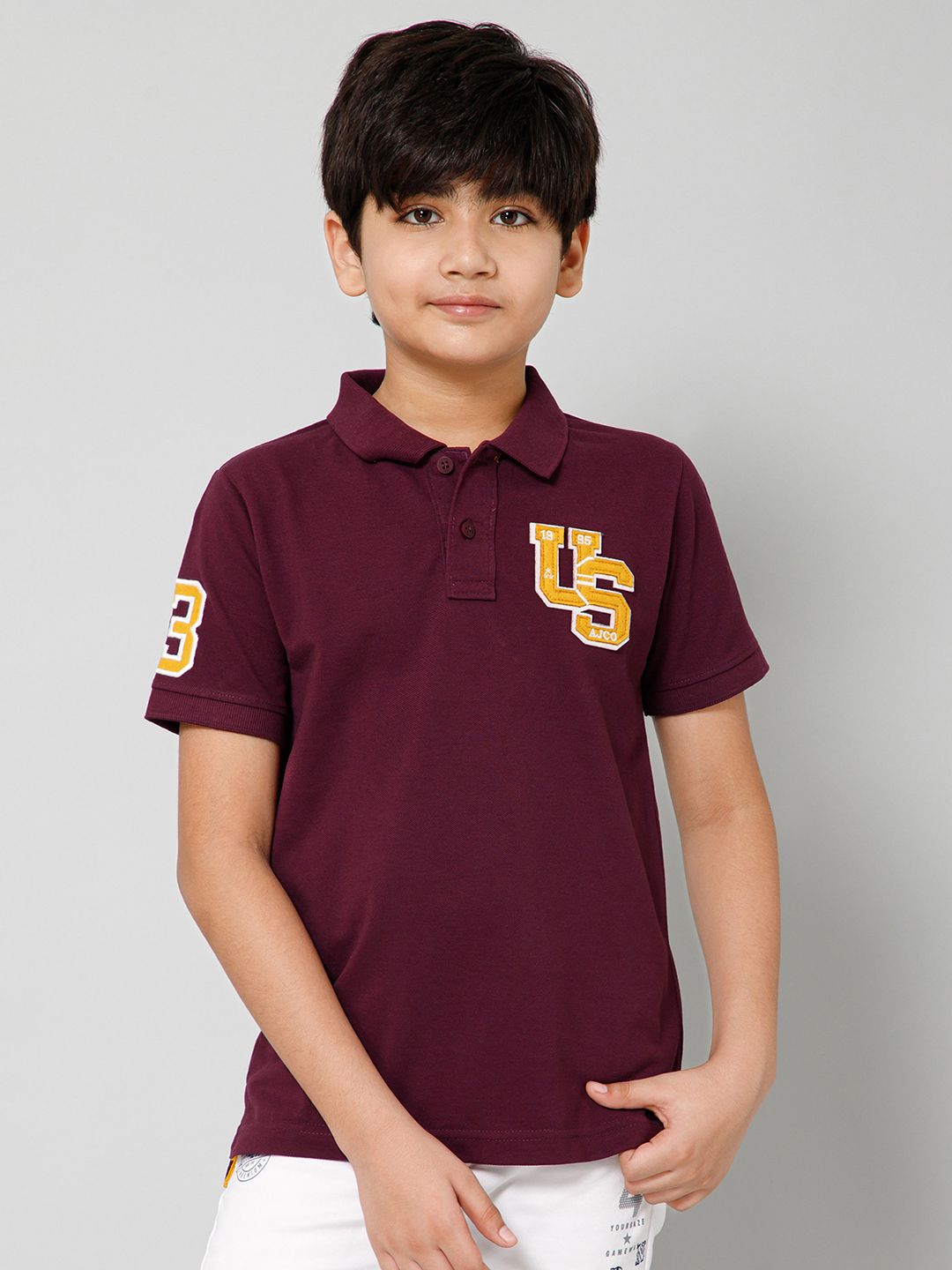 Alan Jones Boys Polo Collar T-shirt-picture-23