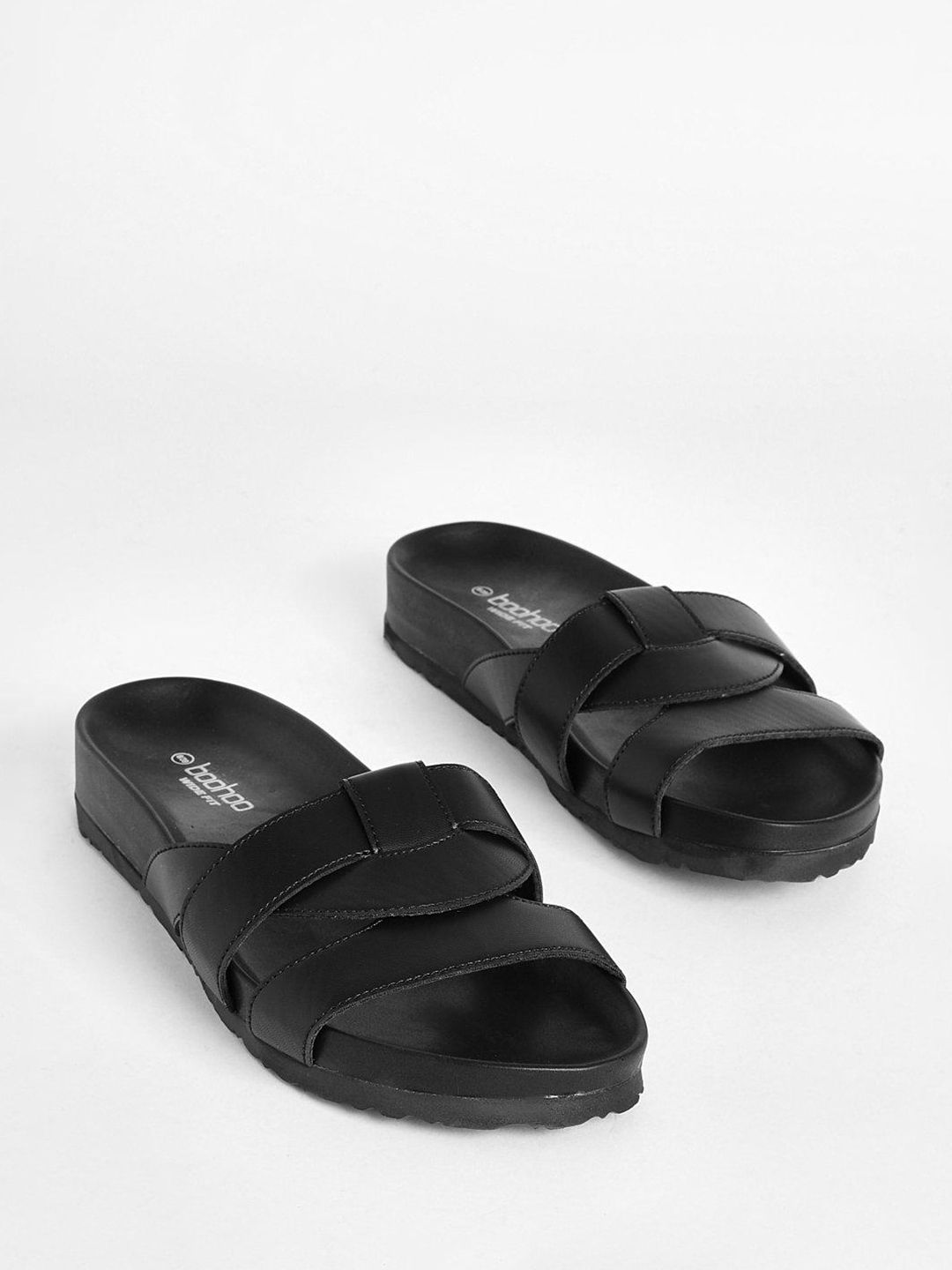 Boohoo Women Open Toe Flats-image-3