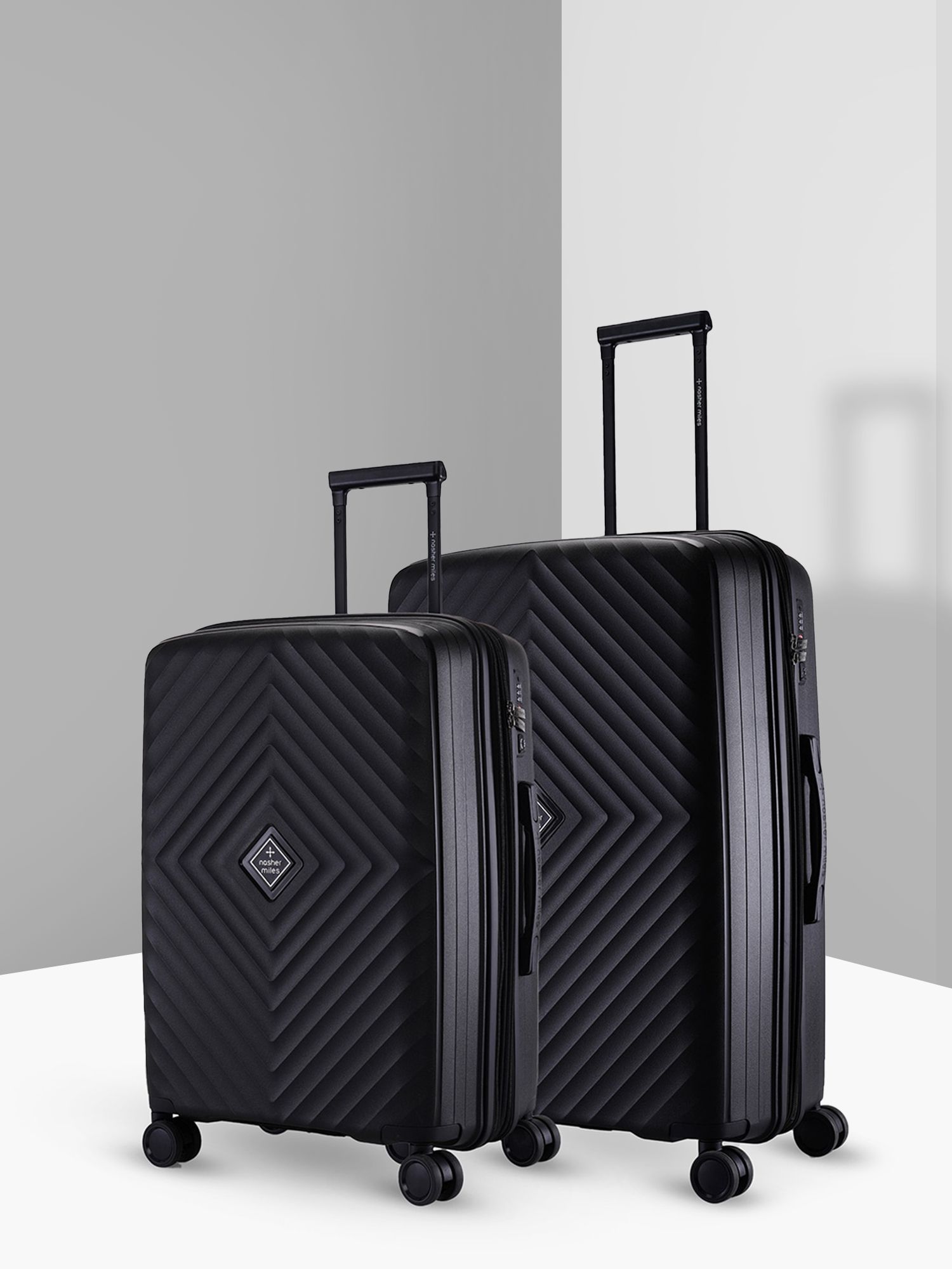 Nasher Miles Set Of 2 Hard-Sided Trolley Bag Suitcases-image-14